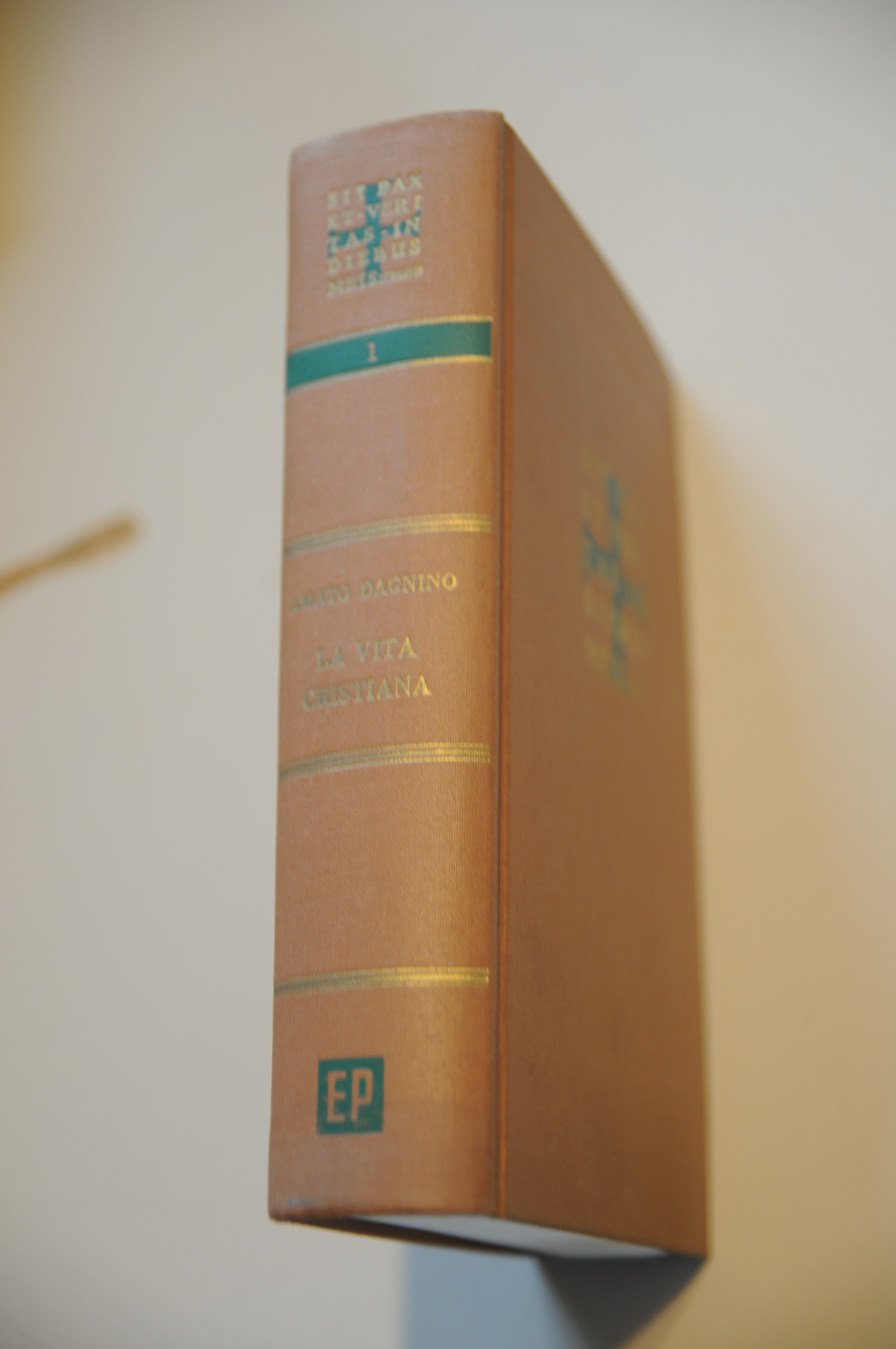 la vita cristiana sit pax et veritas in diebus meis …