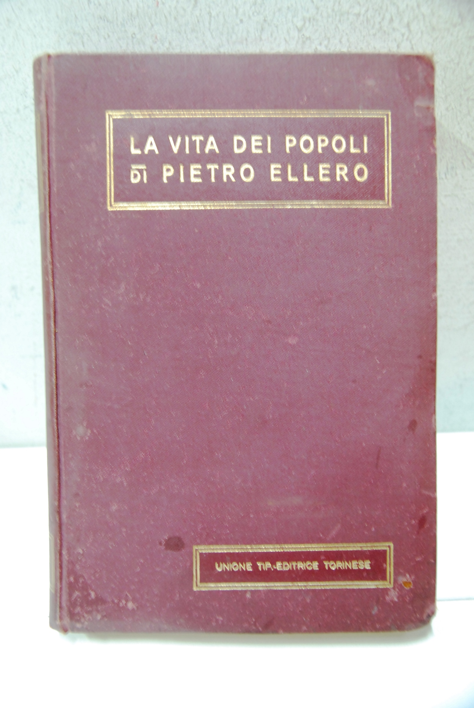 La Vita dei popoli di pietro ellero