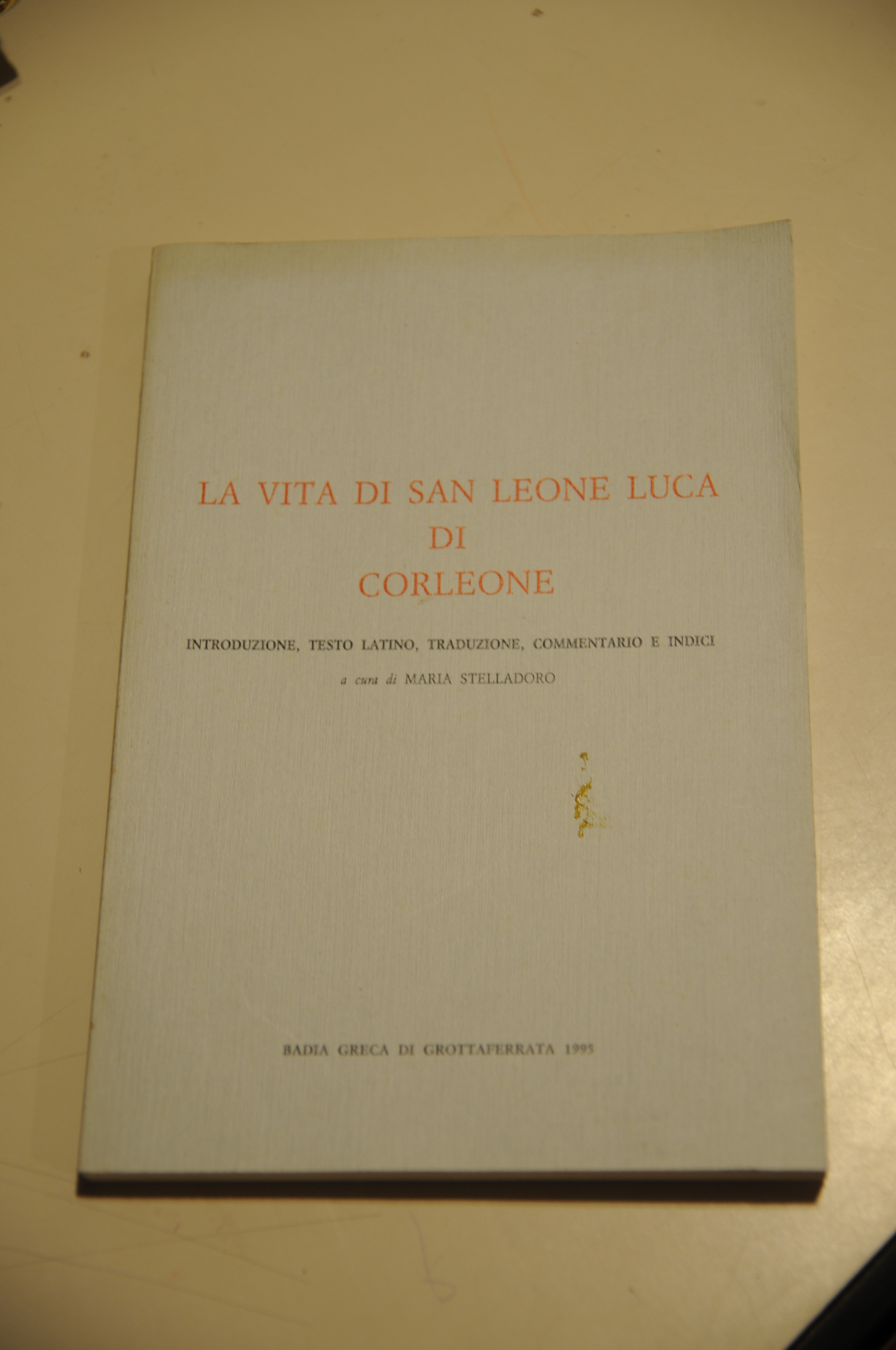 la vita di san leone luca di corleone