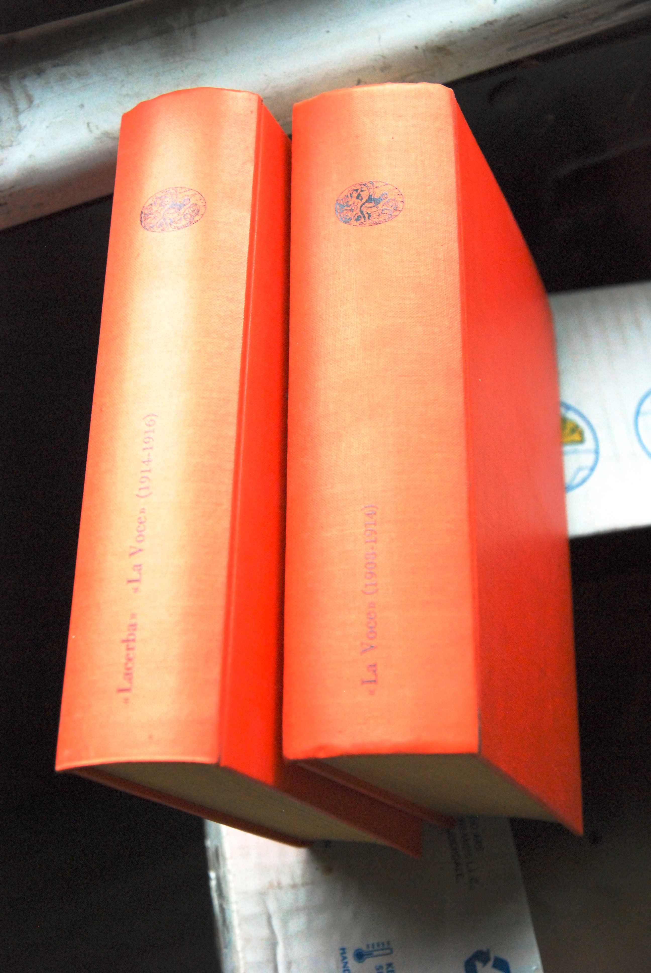 la voce 2 voll. 1908-1914 e 1914-1916 NUOVI