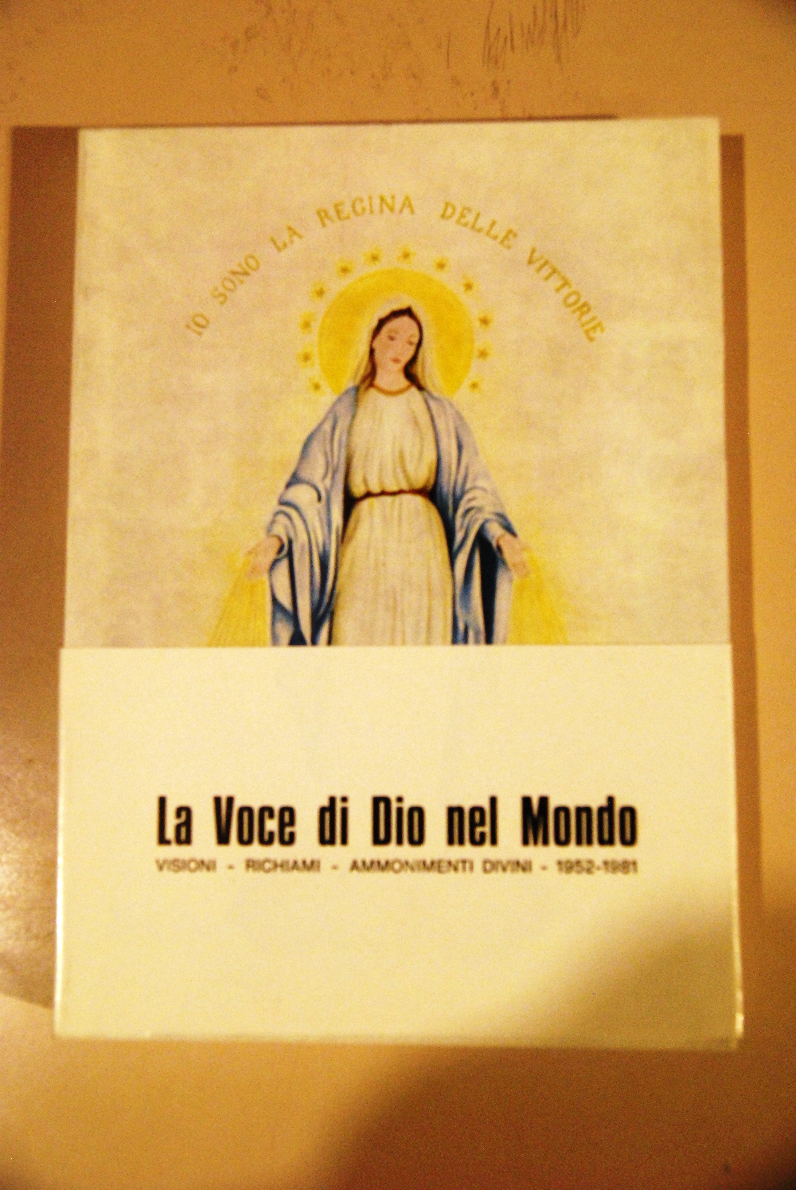 LA VOCE DI DIO NEL MONDO visioni richiami ammonimenti NUOVISSIMO