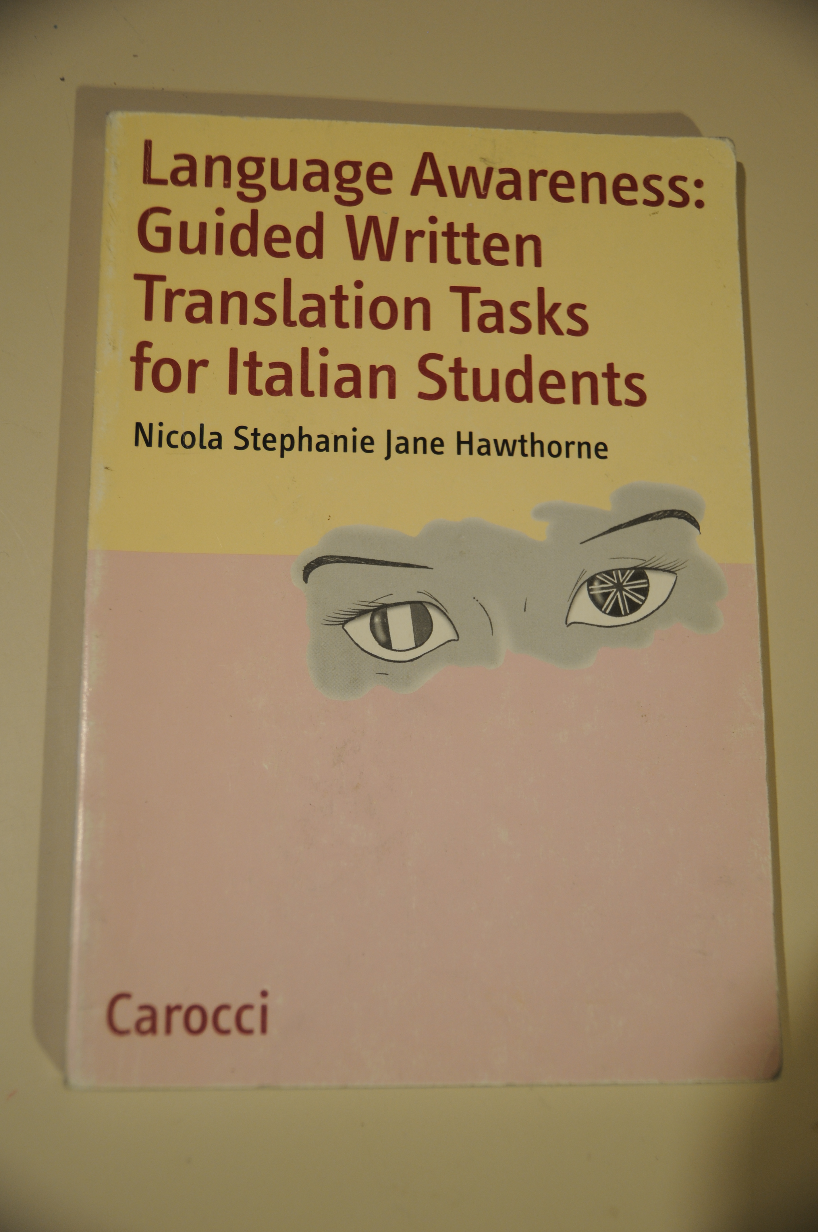 language awareness guided written translation tasks for italian students