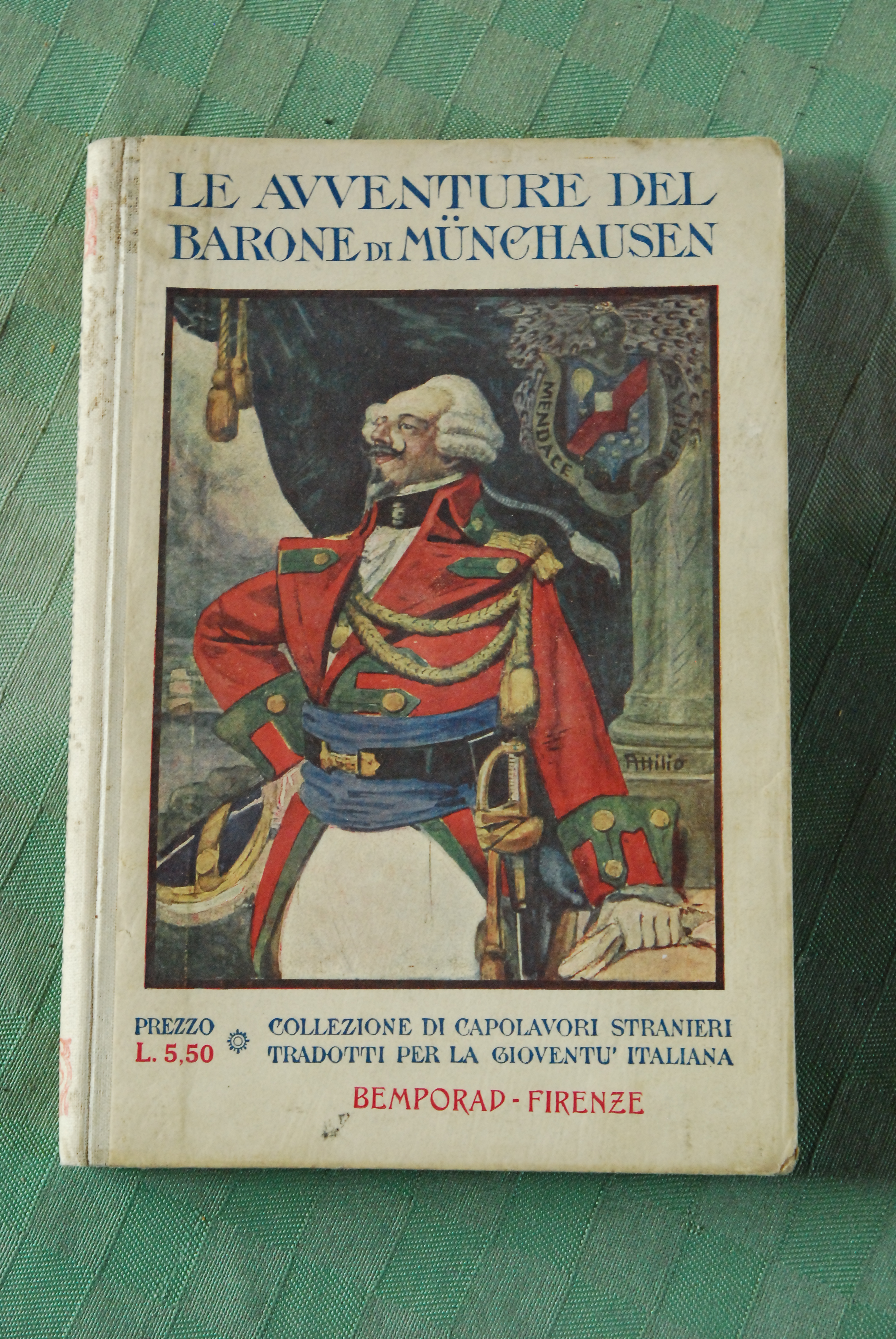 le avventure del barone di munchausen 1 ed ottime cdz.
