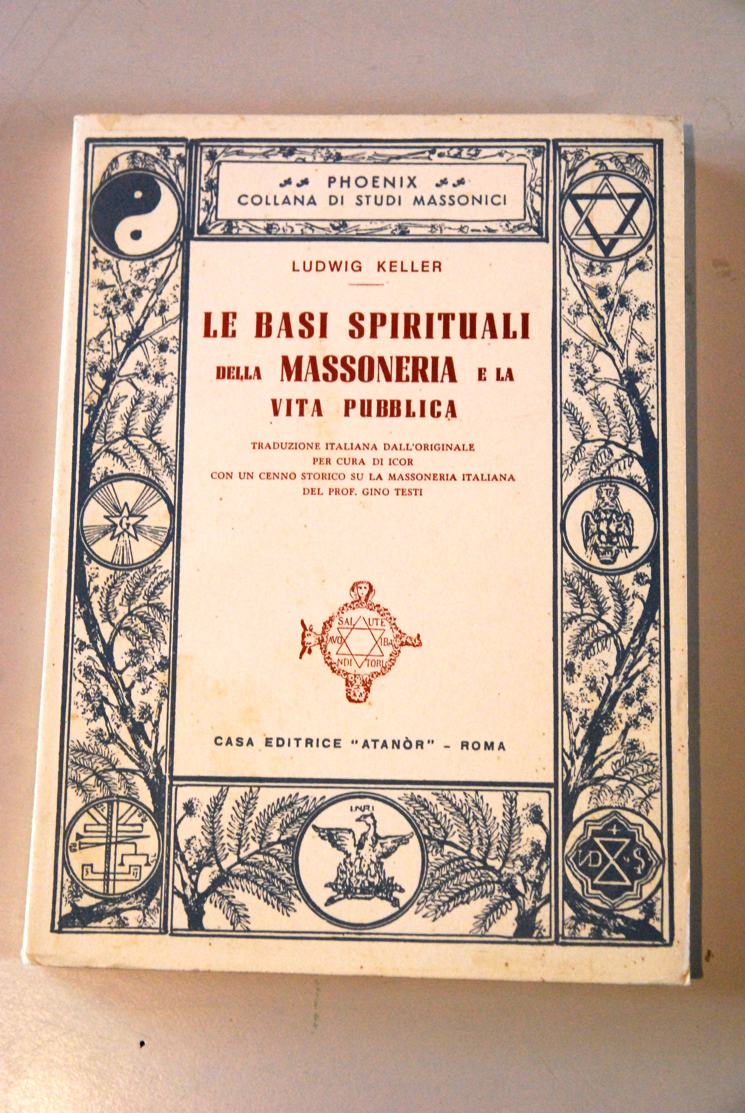 le basi spirituali della massoneria e la vita pubblica NUOVO