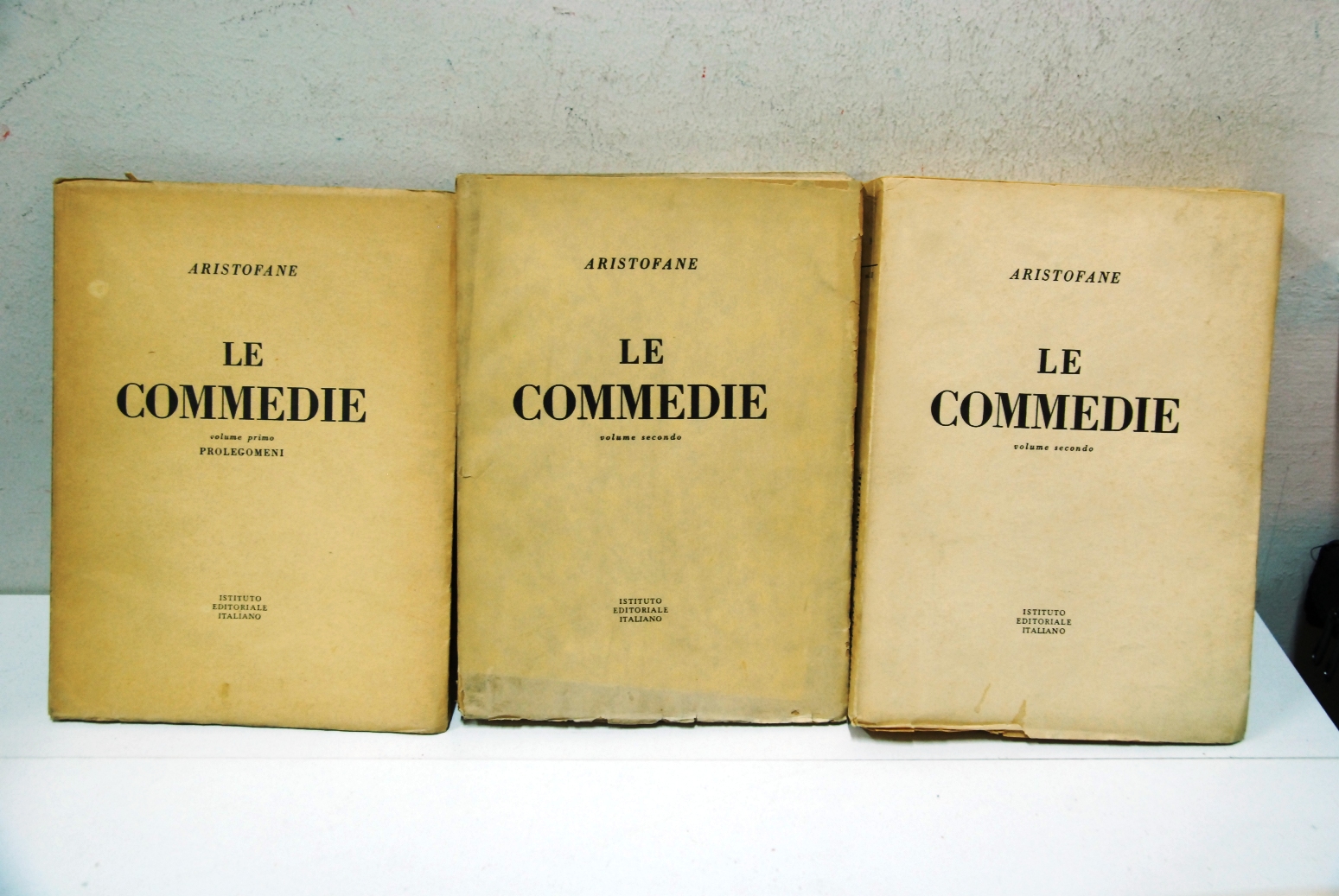 Le Commedie in 3 volumi
