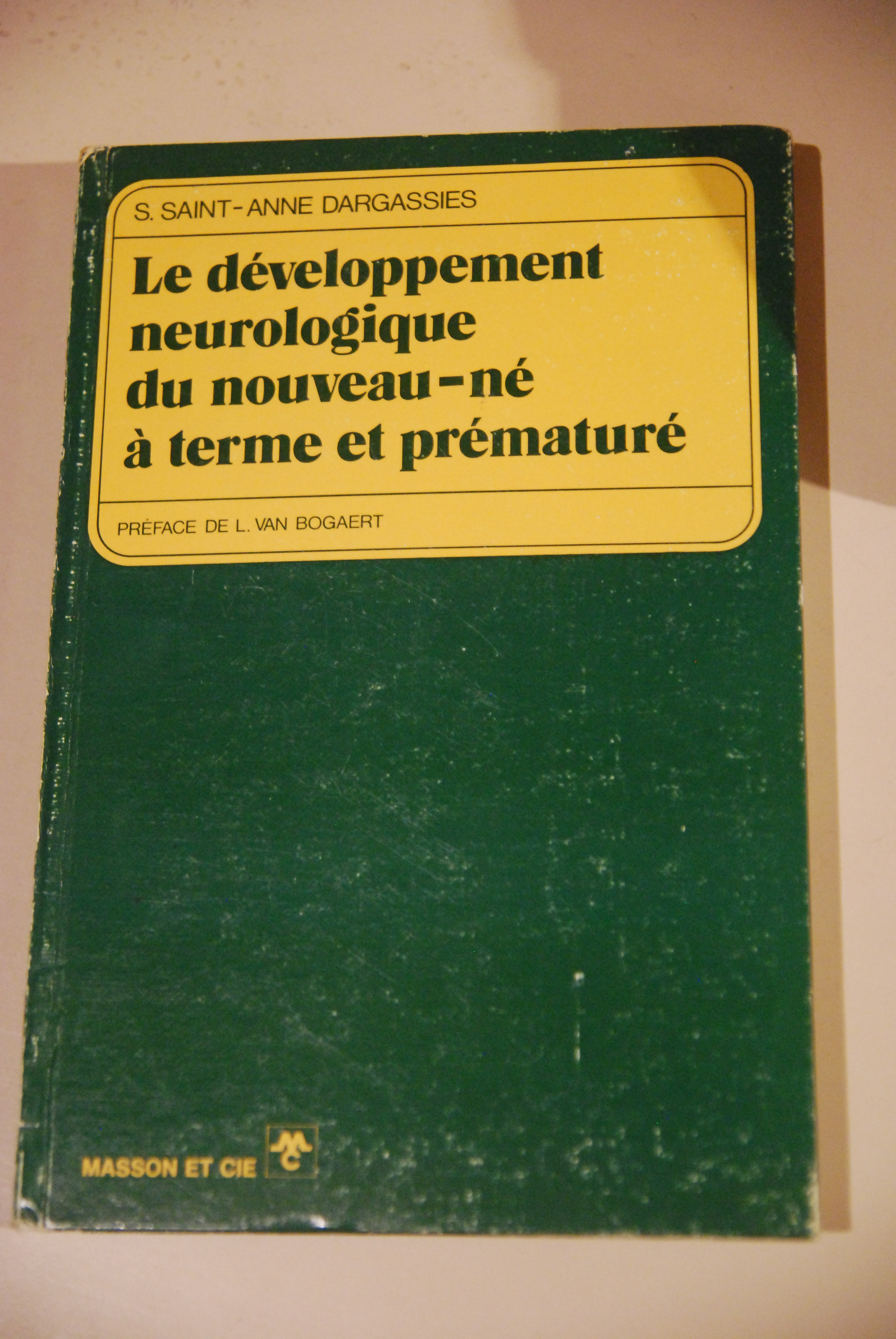 le developpement neurologique du nouveau ne a terme et premature …