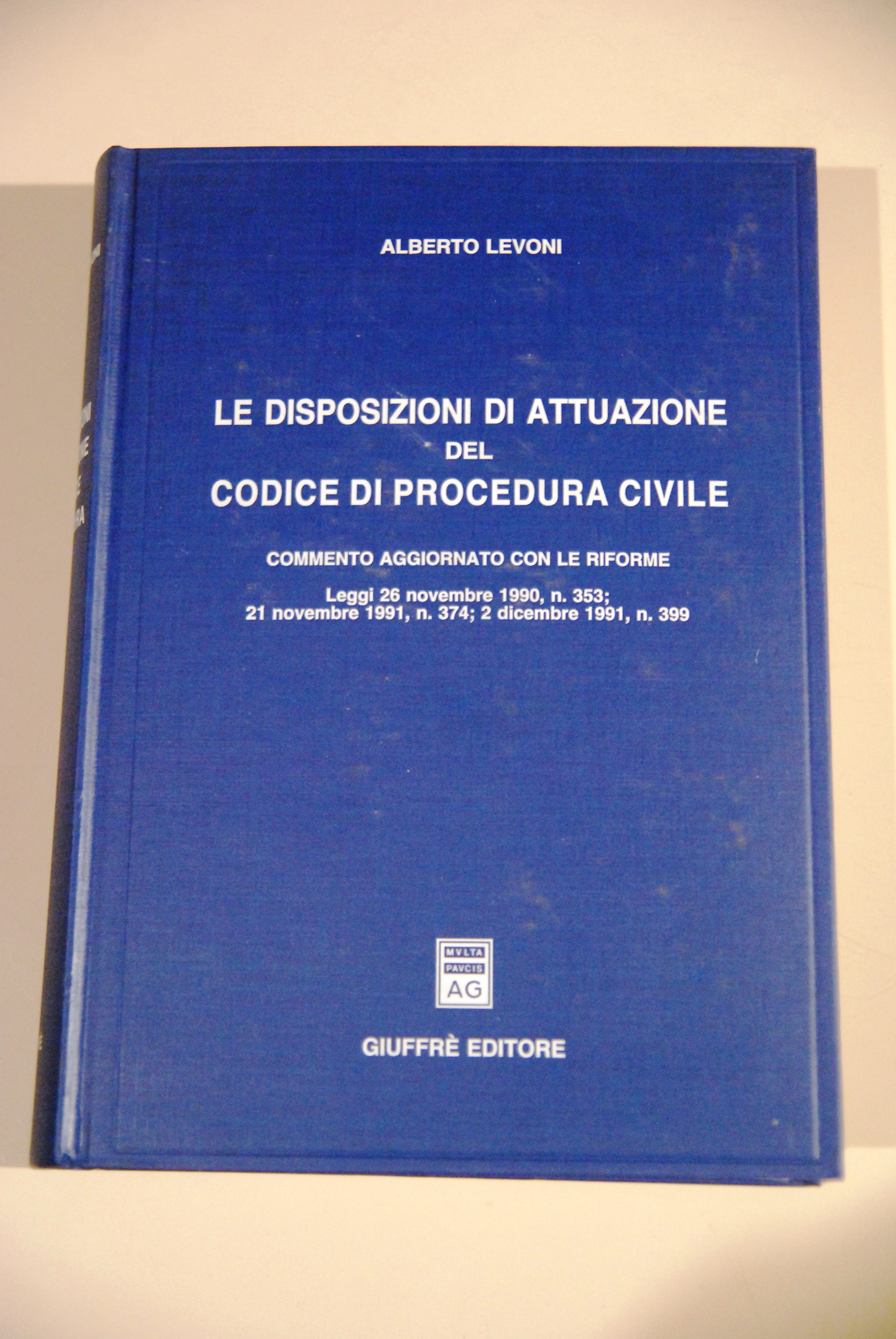 LE disposizioni di attuazione del codice di procedura civile