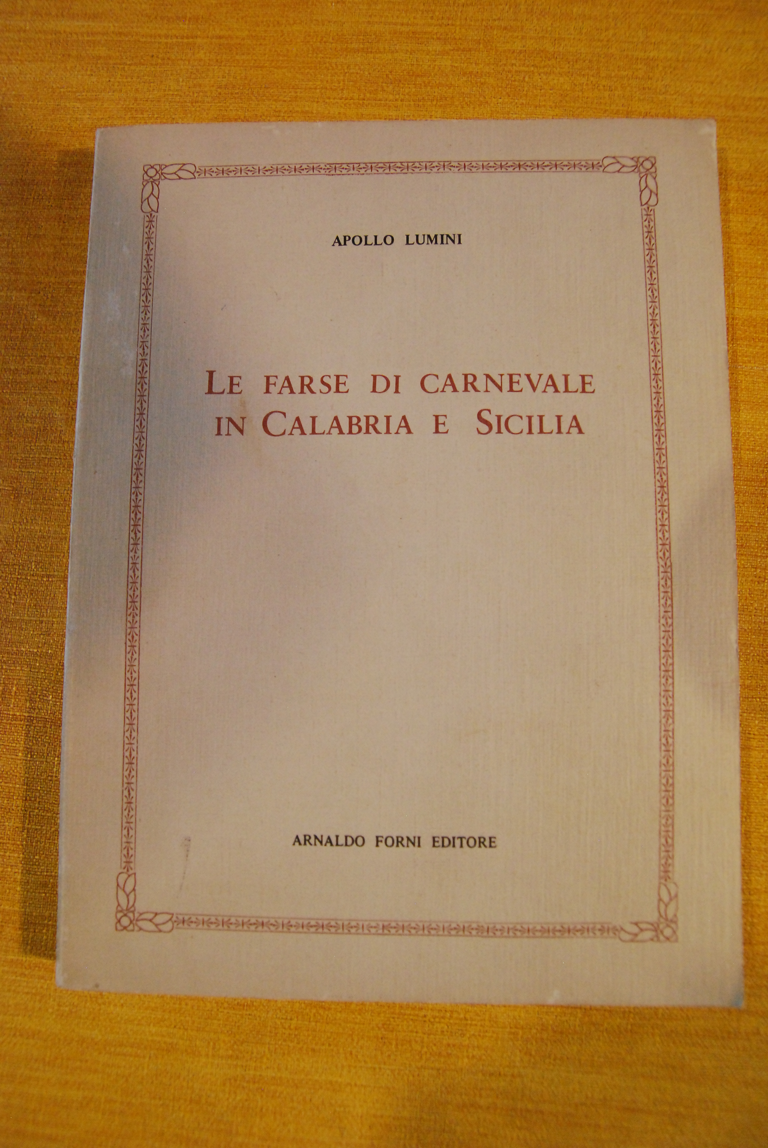le farse di carnevale in calabria e sicilia