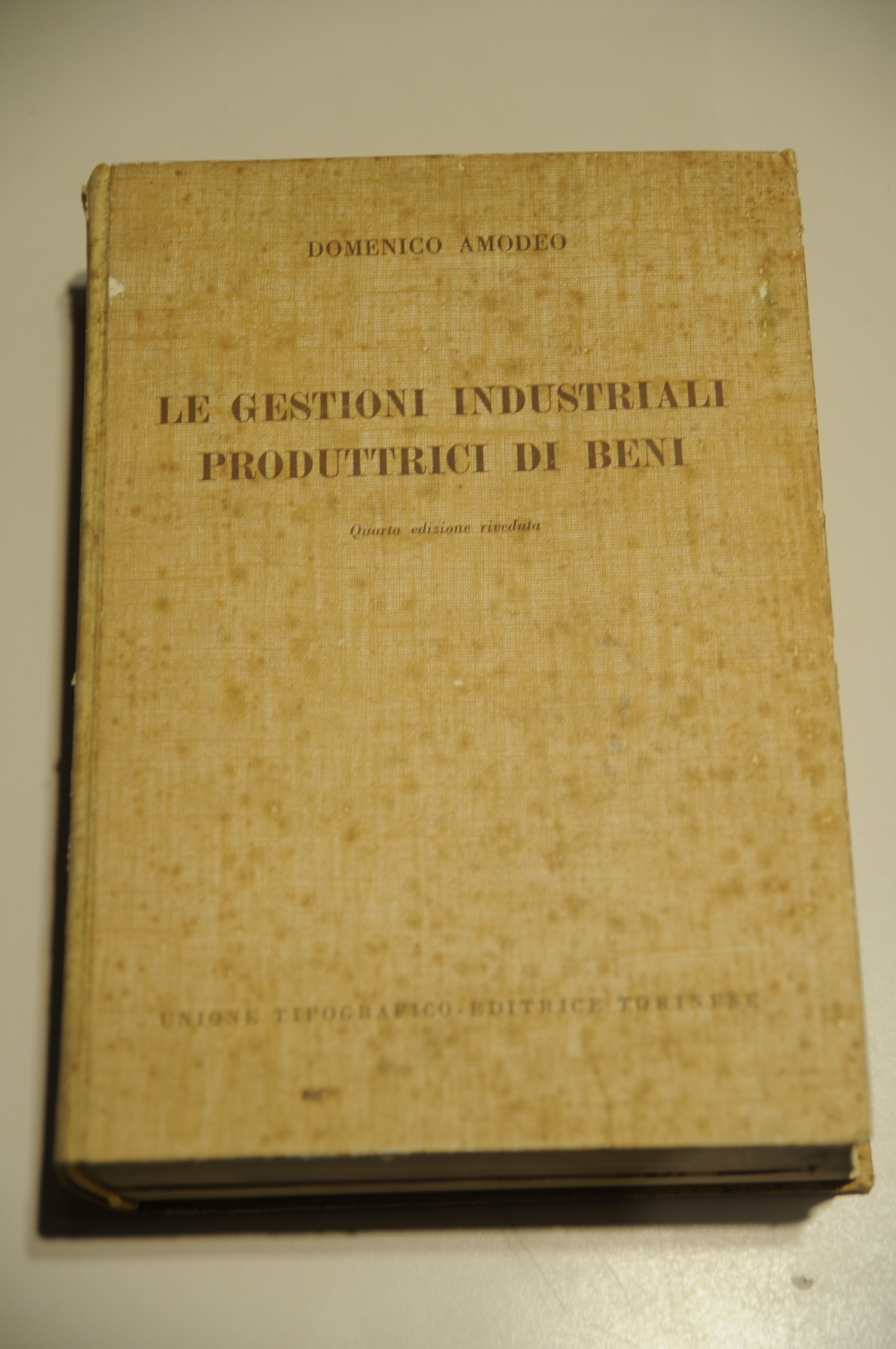 le gestioni industriali produttrici di beni NUOVO