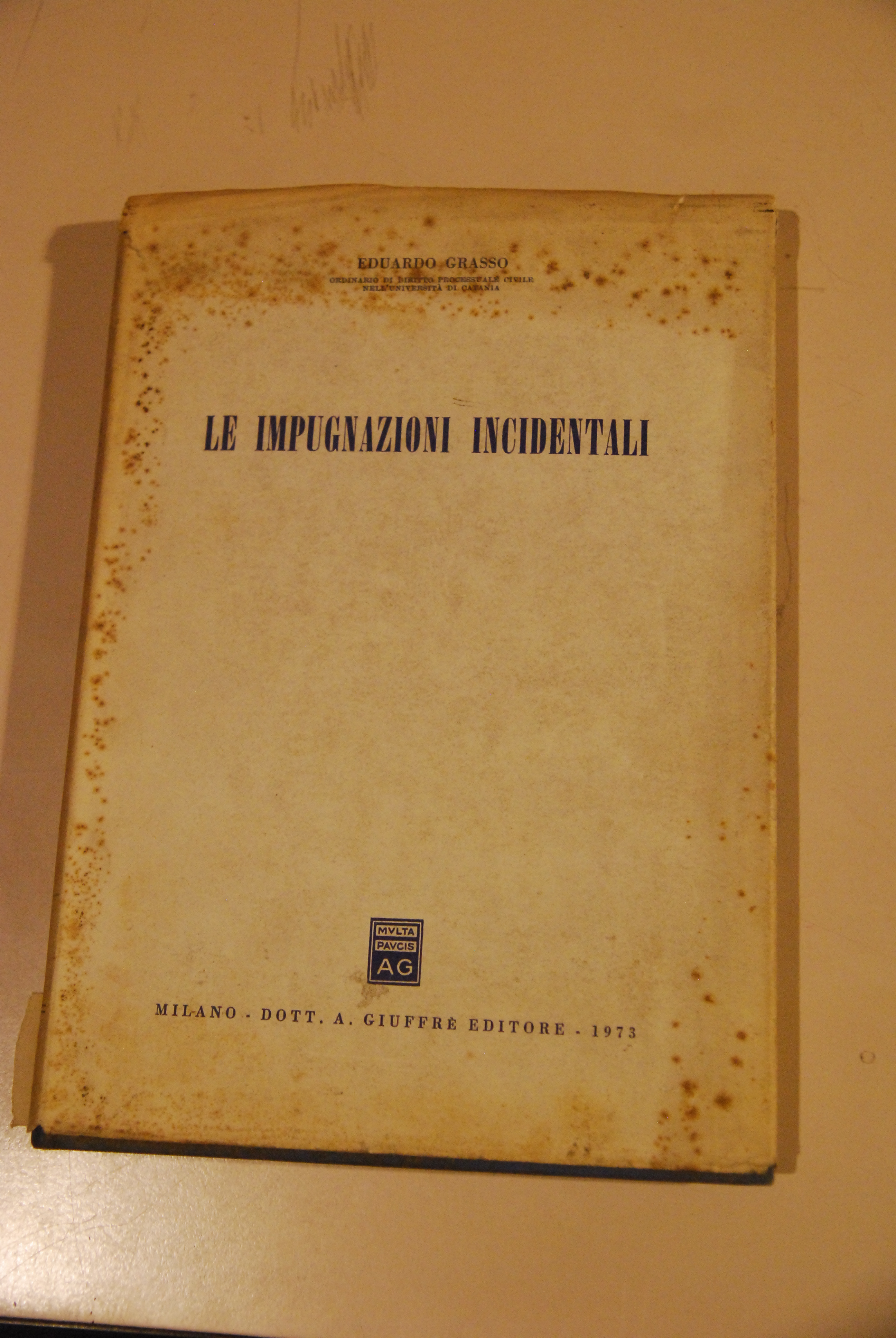 le impugnazioni incidentali (qualche appunto fuori dal testo)