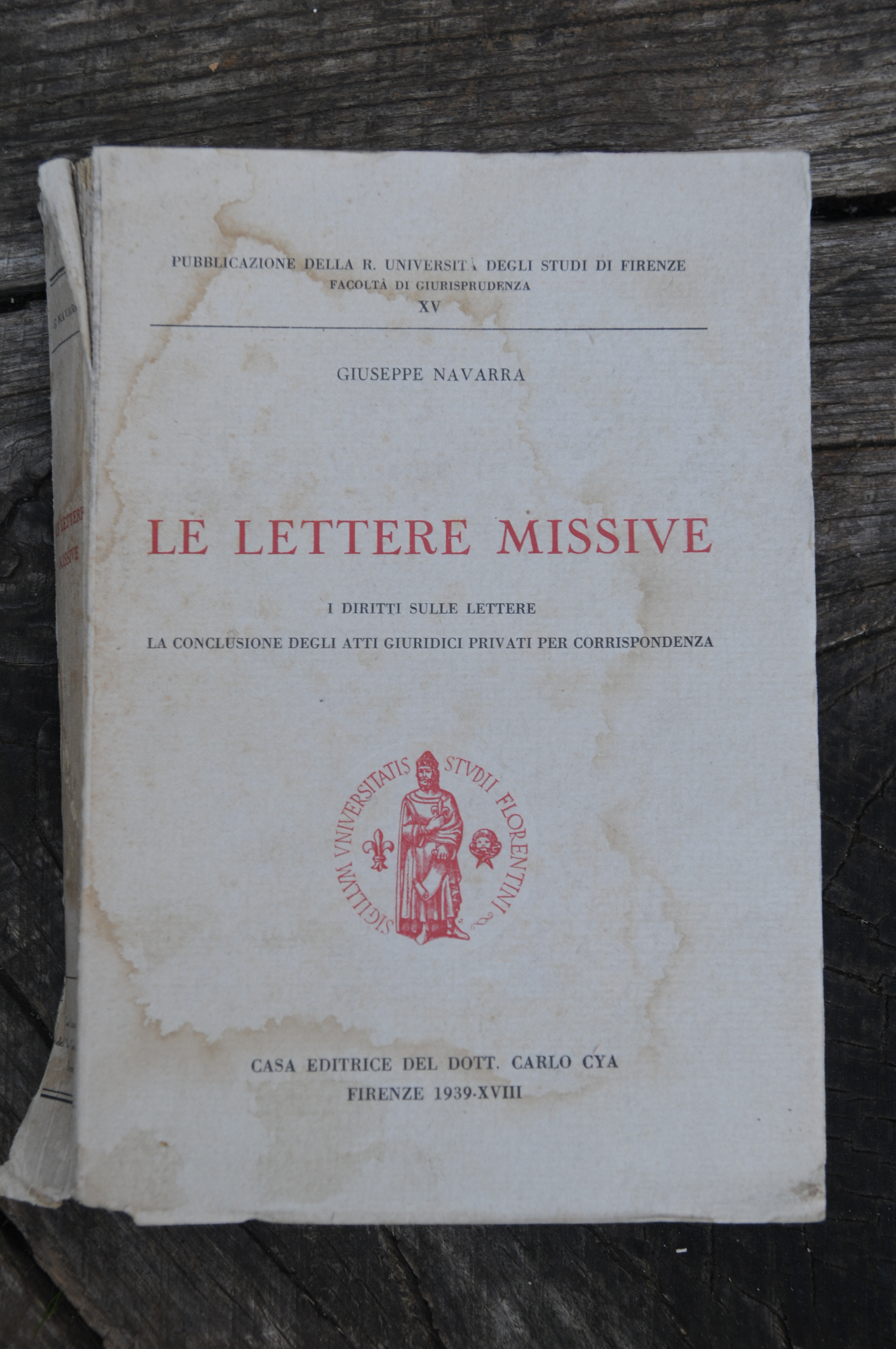 le lettere missive i diritti sulle lettere (copertina come da …