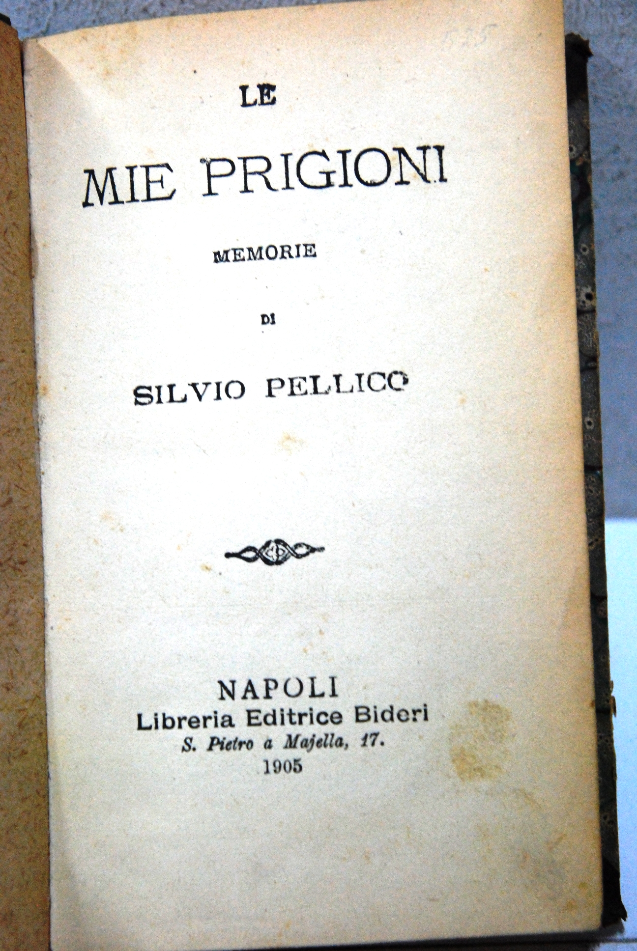 le mie prigioni memorie