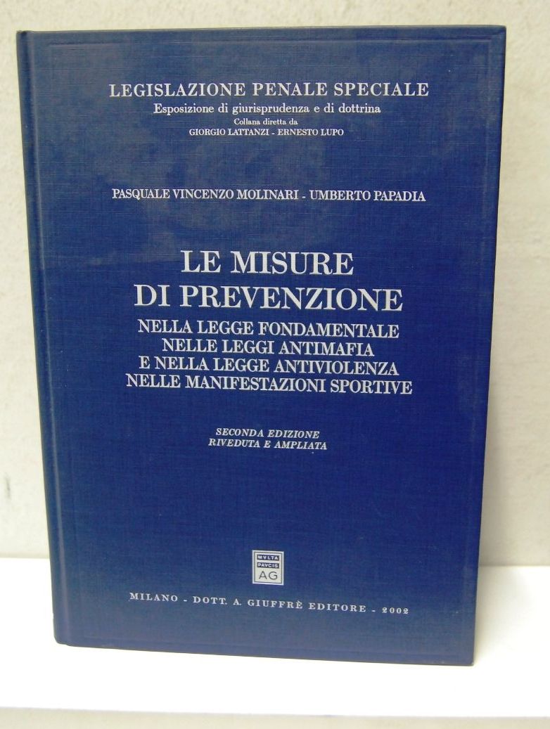Le misure di prevenzione