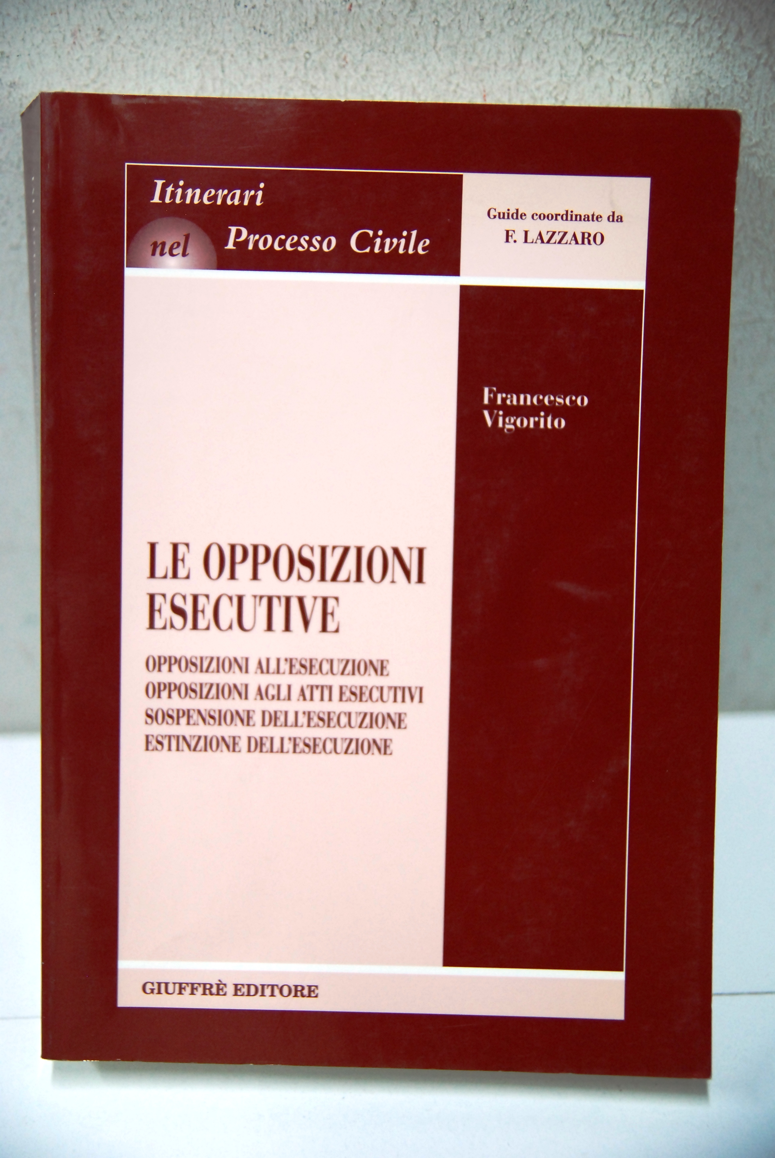 Le opposizioni esecutive