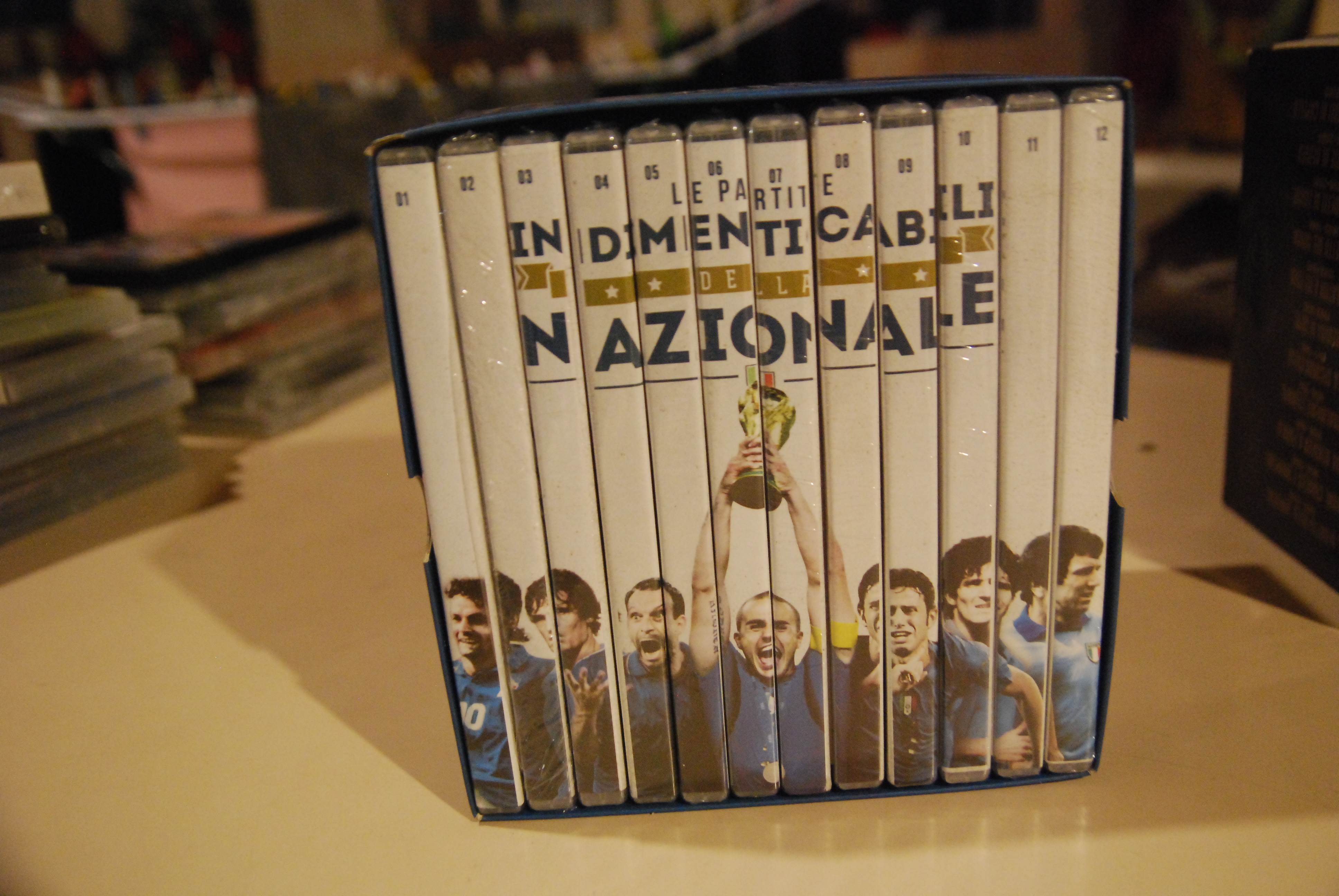 le partite indimenticabili della nazionale cofanertto cpl. 12 dvd mai …