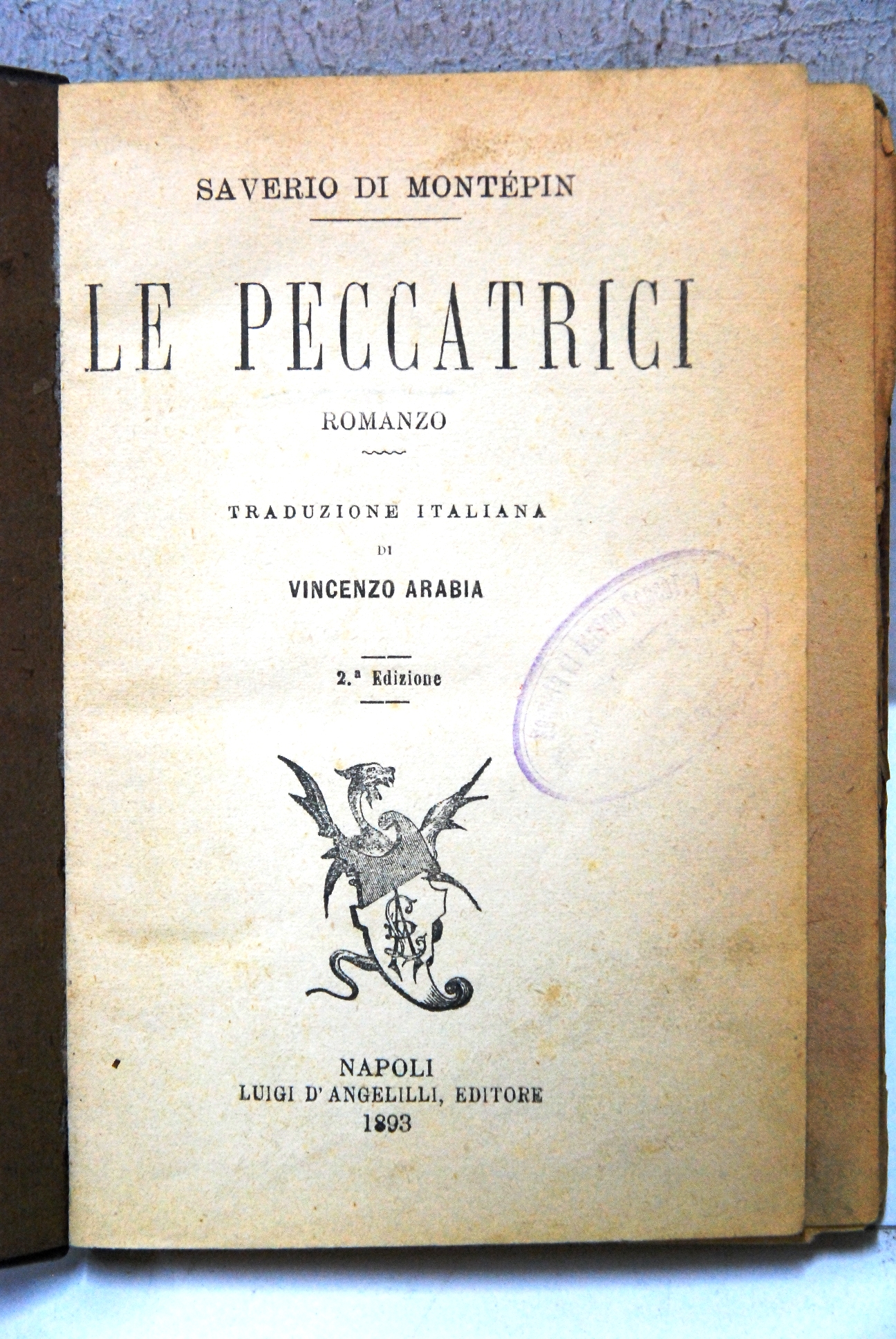 le peccatrici traduzione vincenzo arabia