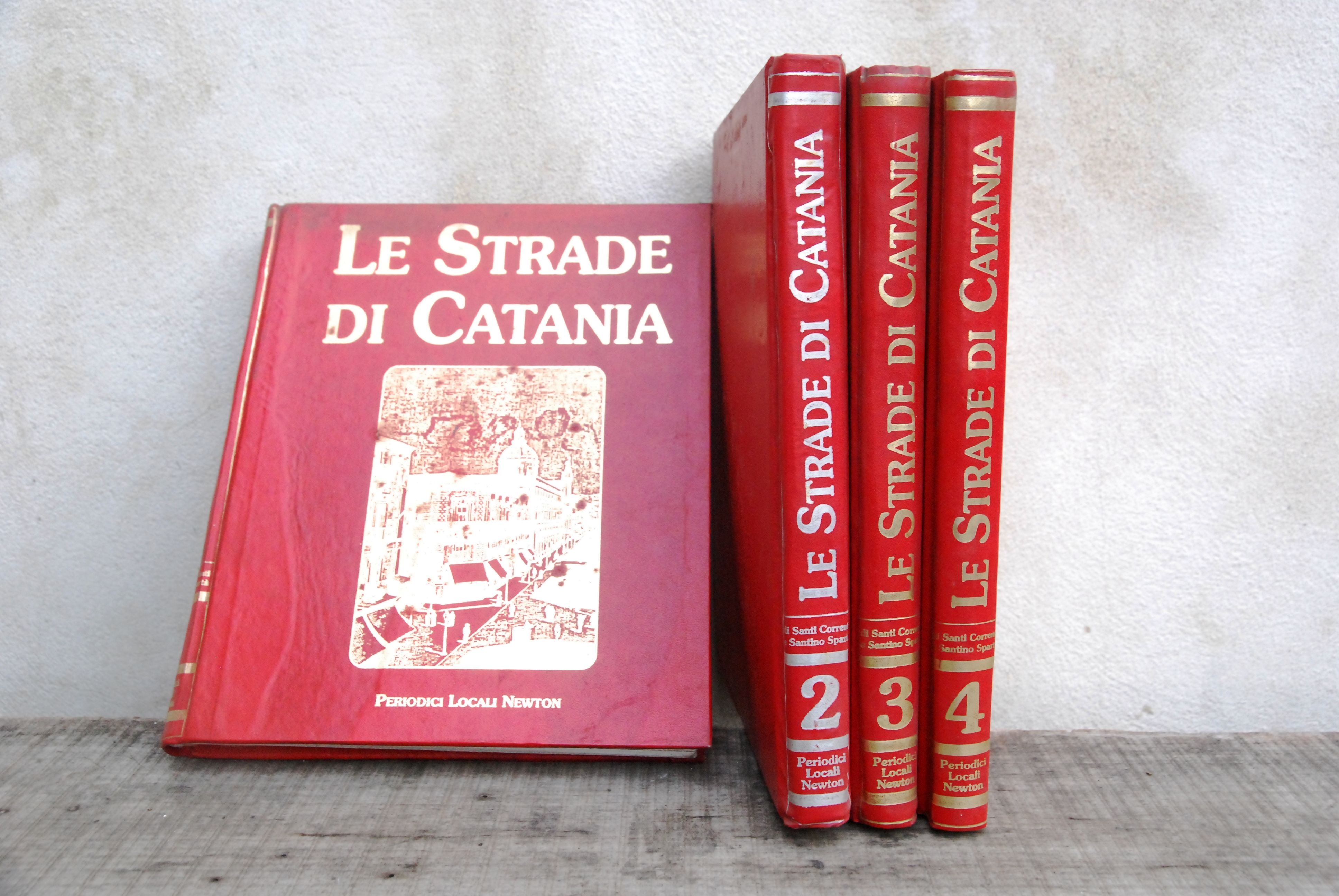 le strade di catania 4 voll. opera cpl. NUOVISSIMI