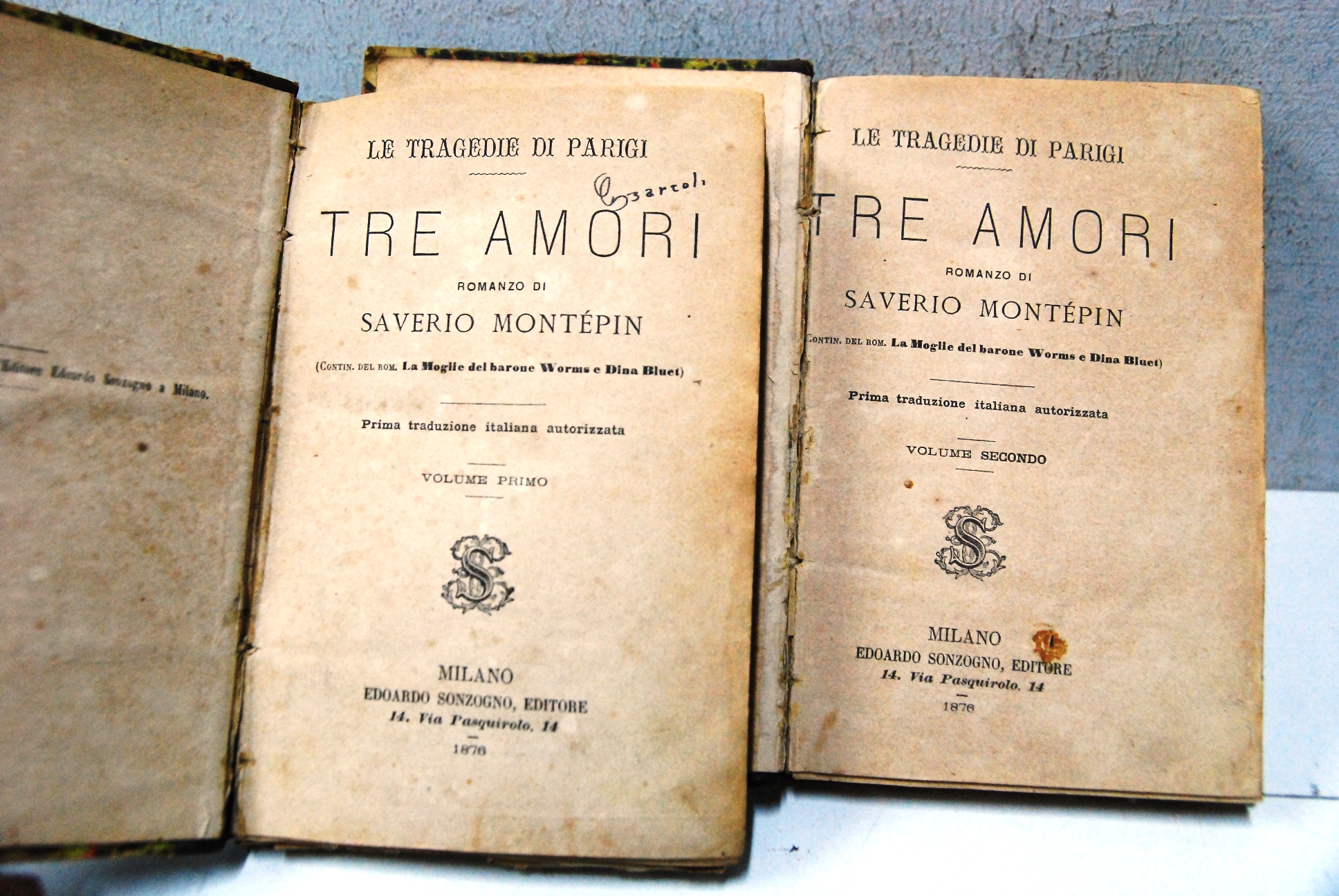 le tragedie di parigi tre amori prima traduzione italiana - …