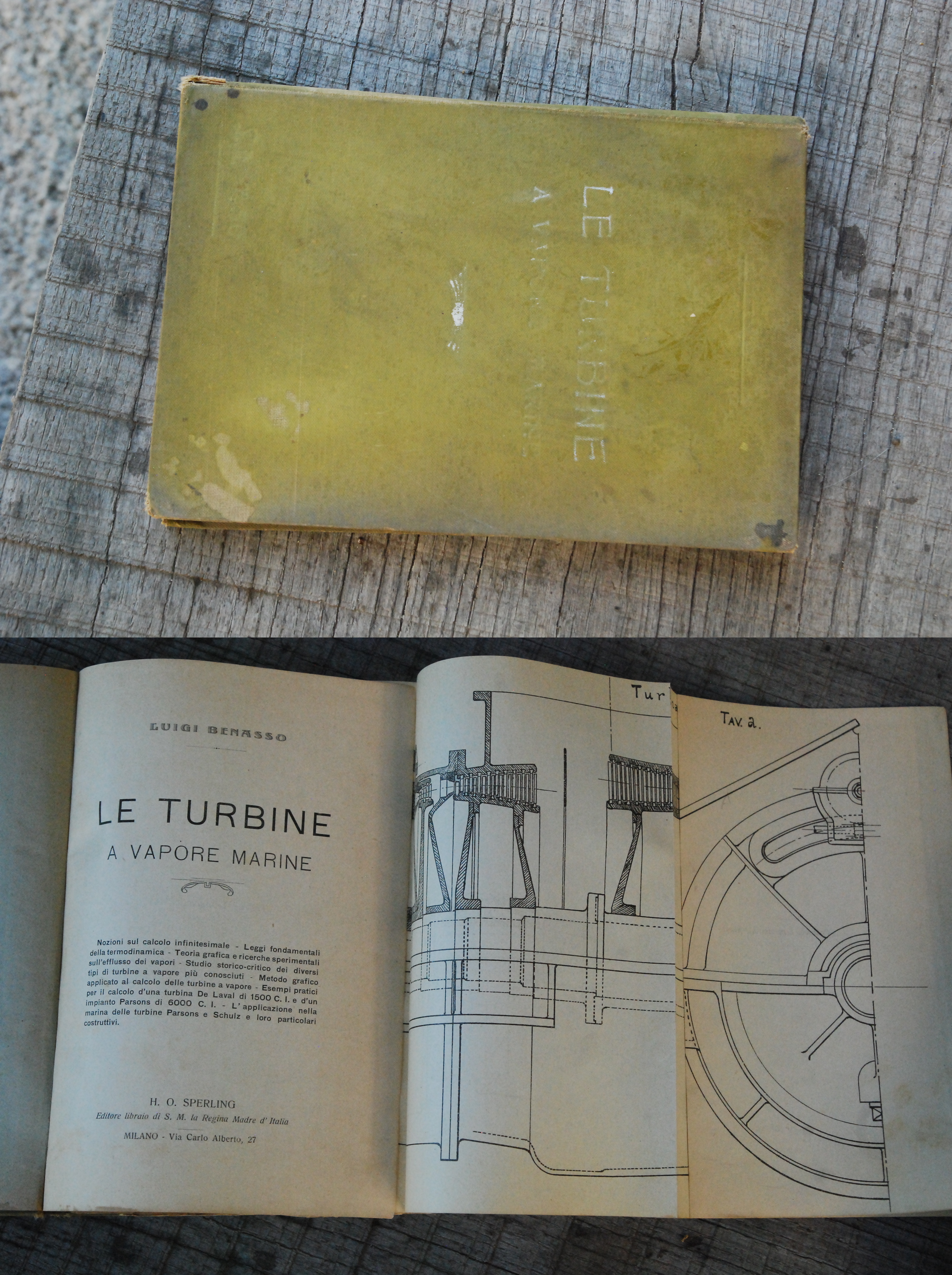 le turbine a vapore marine