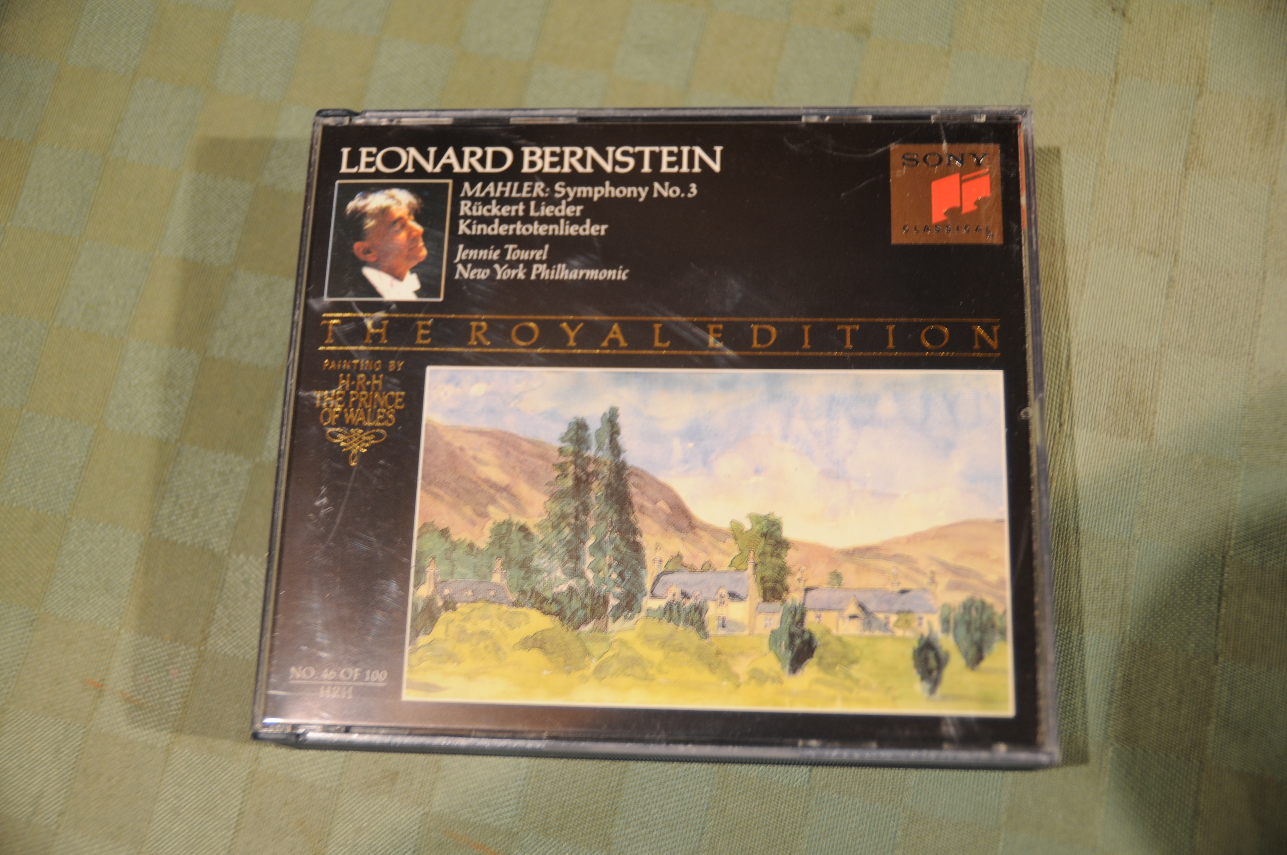 leonard bernstein mahler symphony n. 3 jennie tourel cd NUOVO