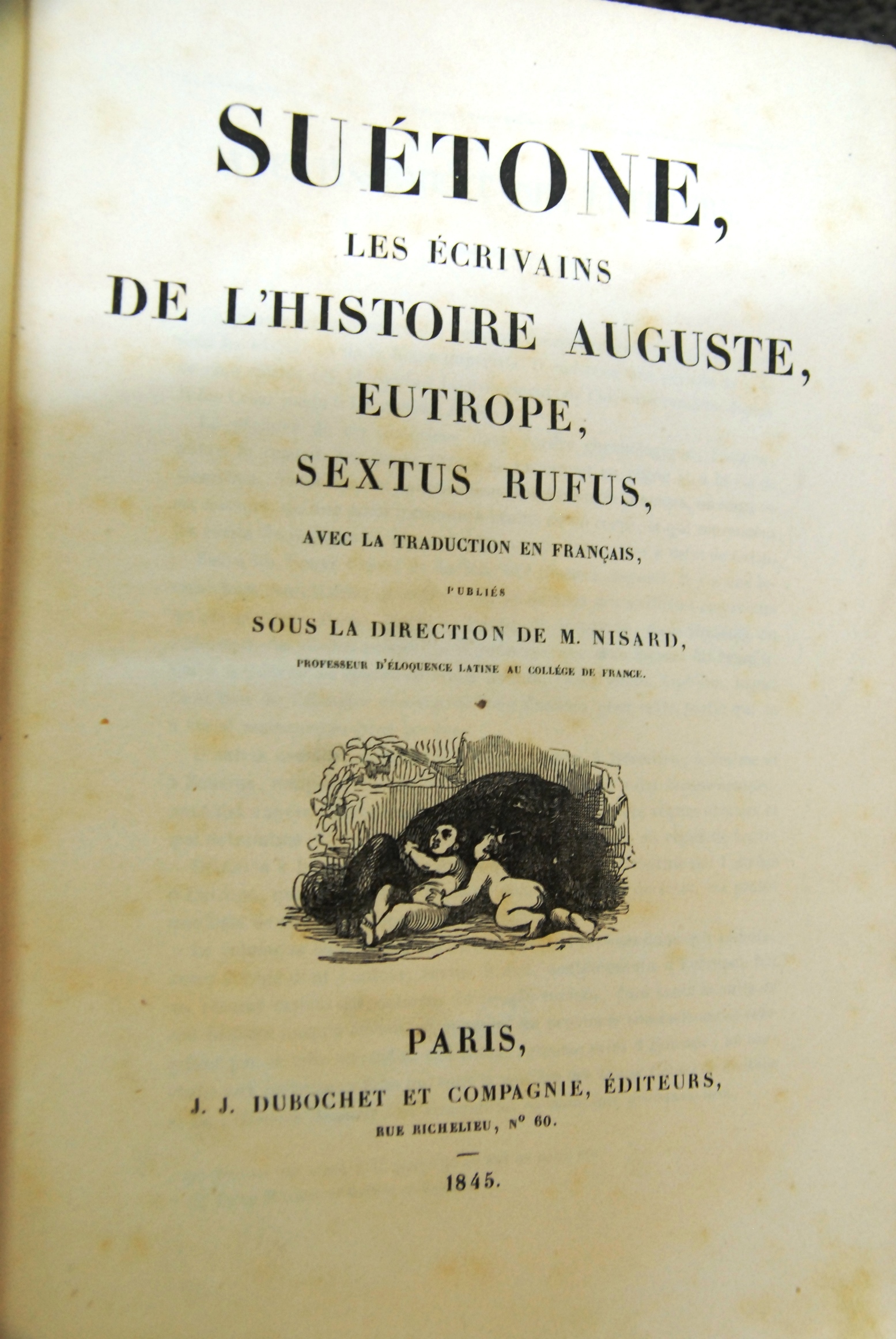 Les ecrivains de l'histoire auguste eutrope