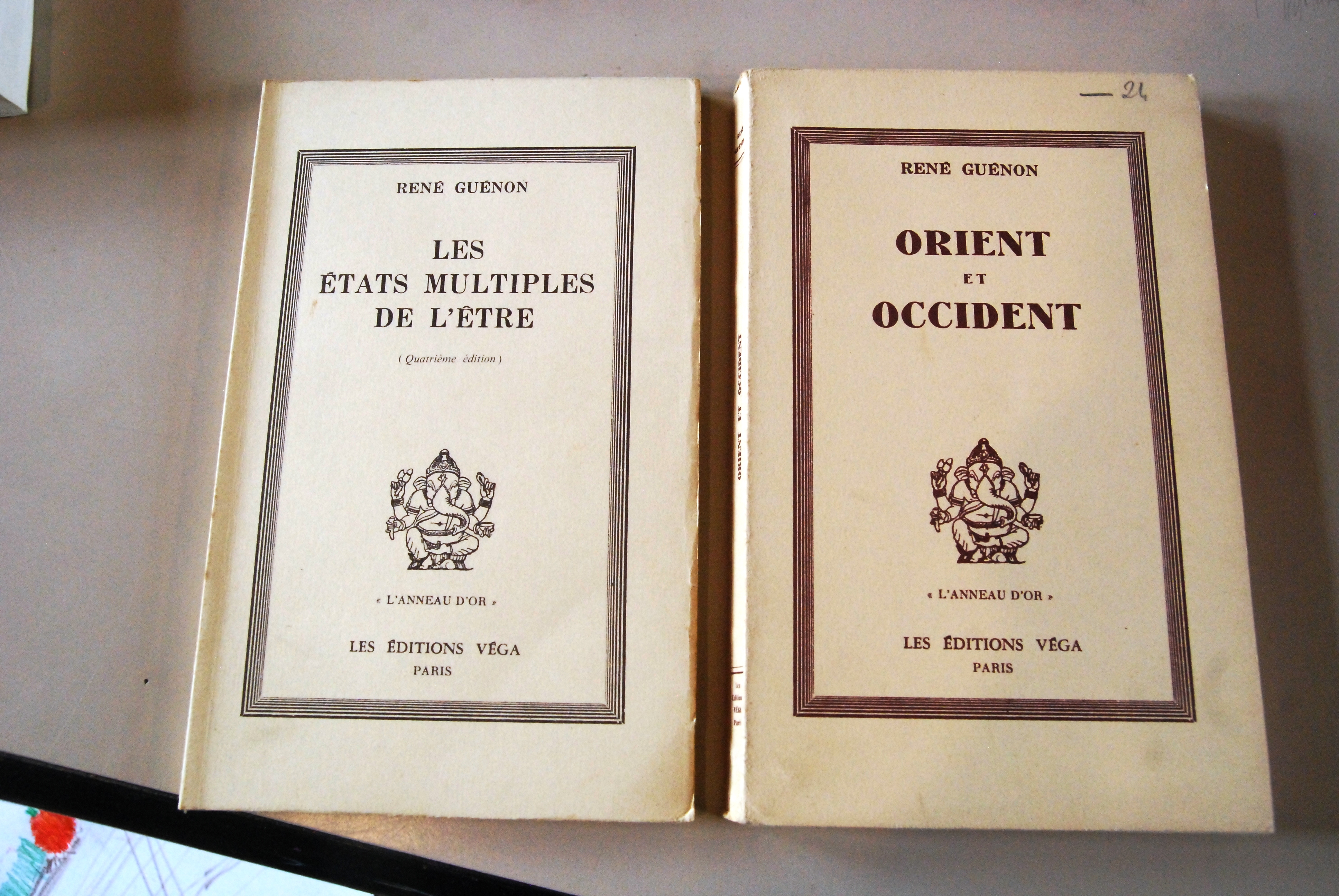 les etats multiples de l'etre e orient et occident NUOVISSIMI