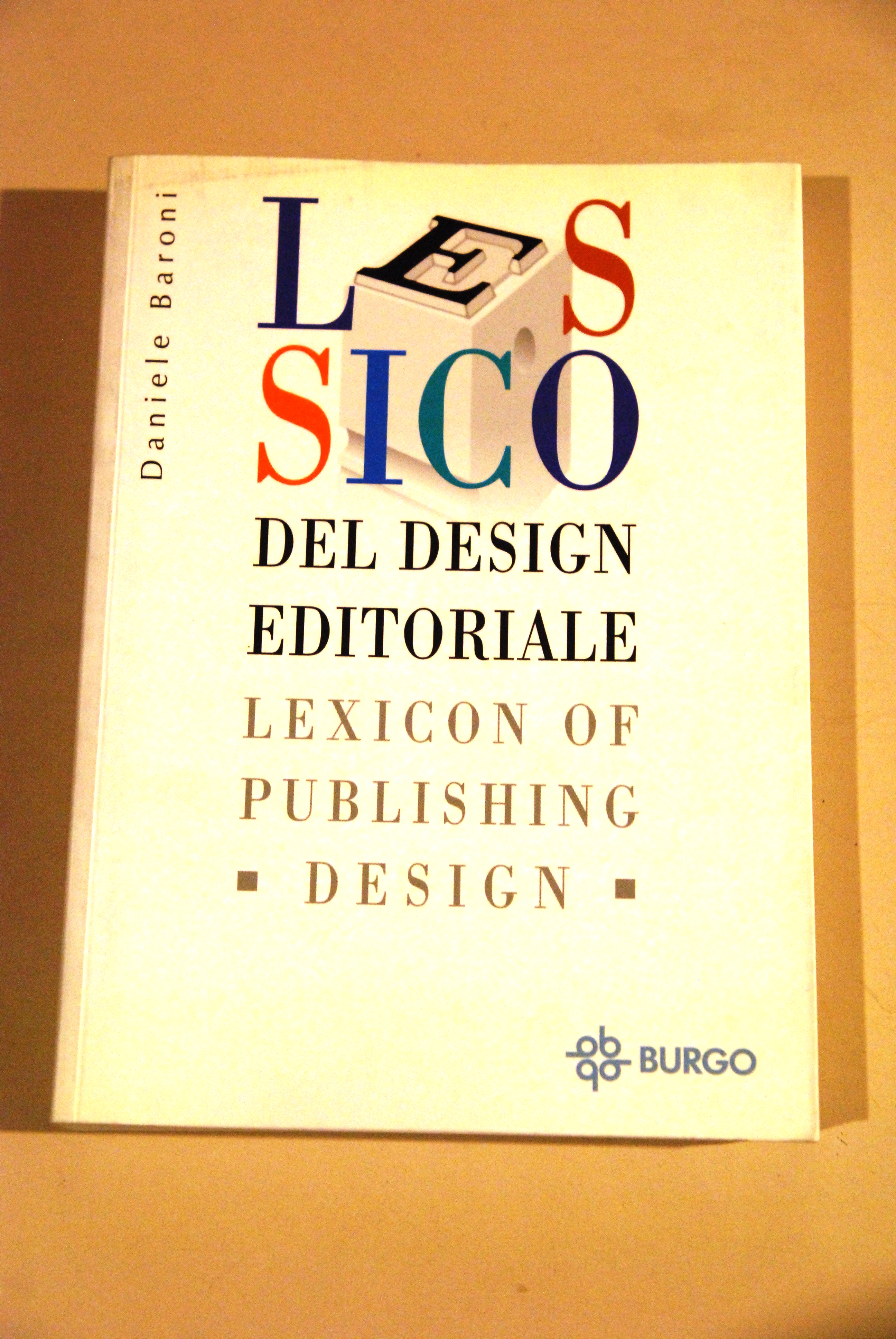 lessico del design editoriale NUOVO