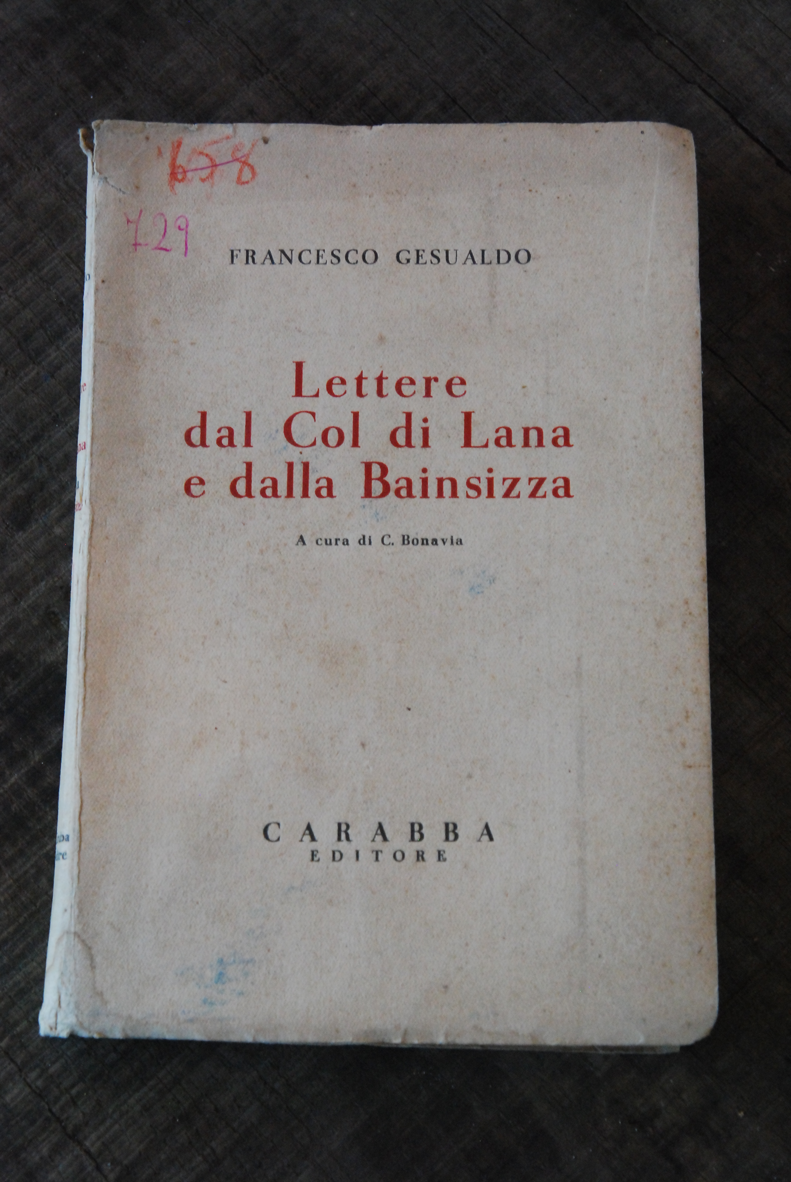 lettere dal col di lana e dalla bainsizza