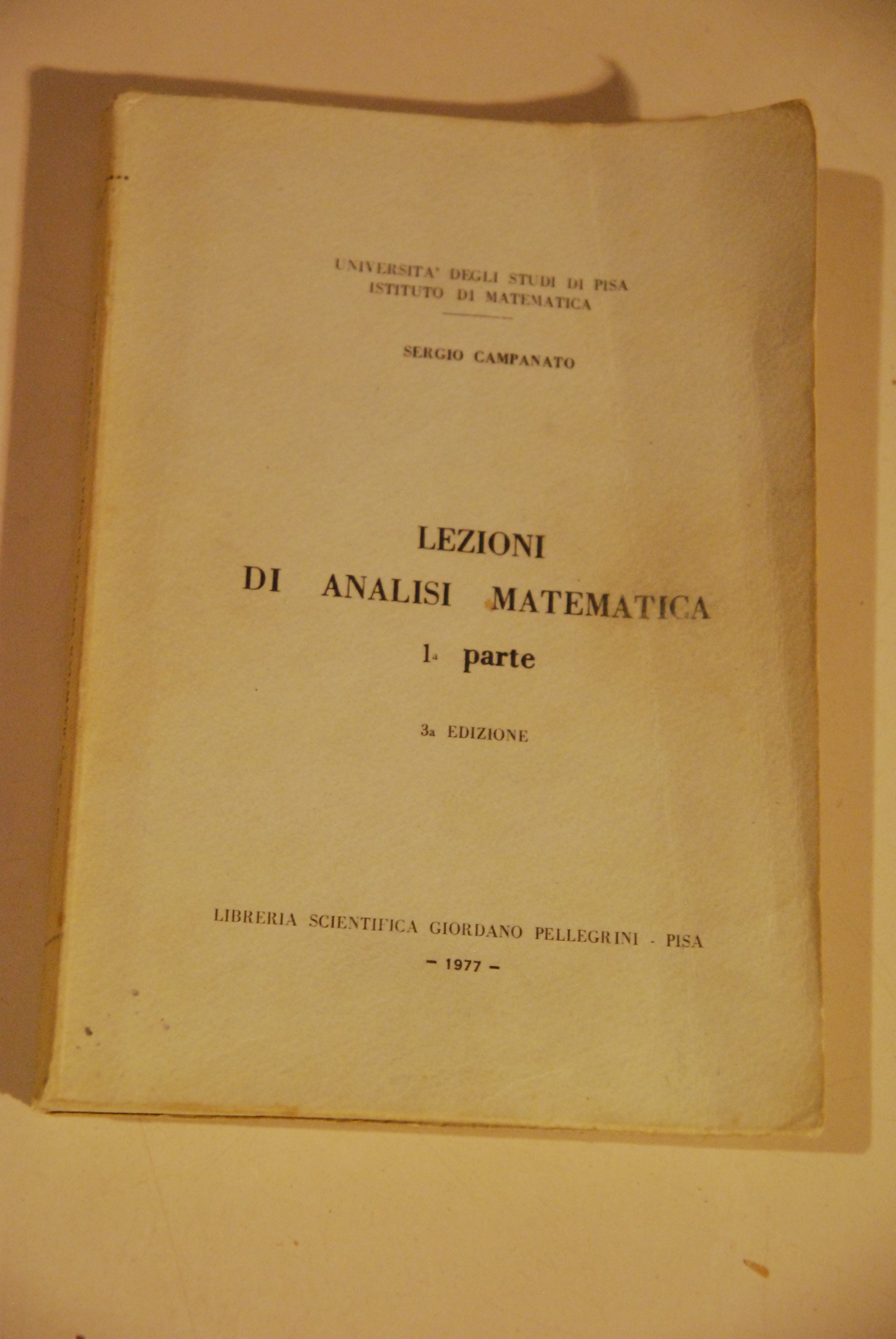LEZIONI di ANALISI MATEMATICA 1 parte 3 ediz. sottolineature a …