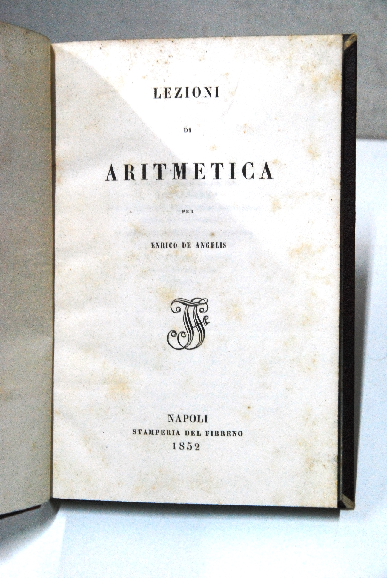 Lezioni di aritmetica ? 175 pp