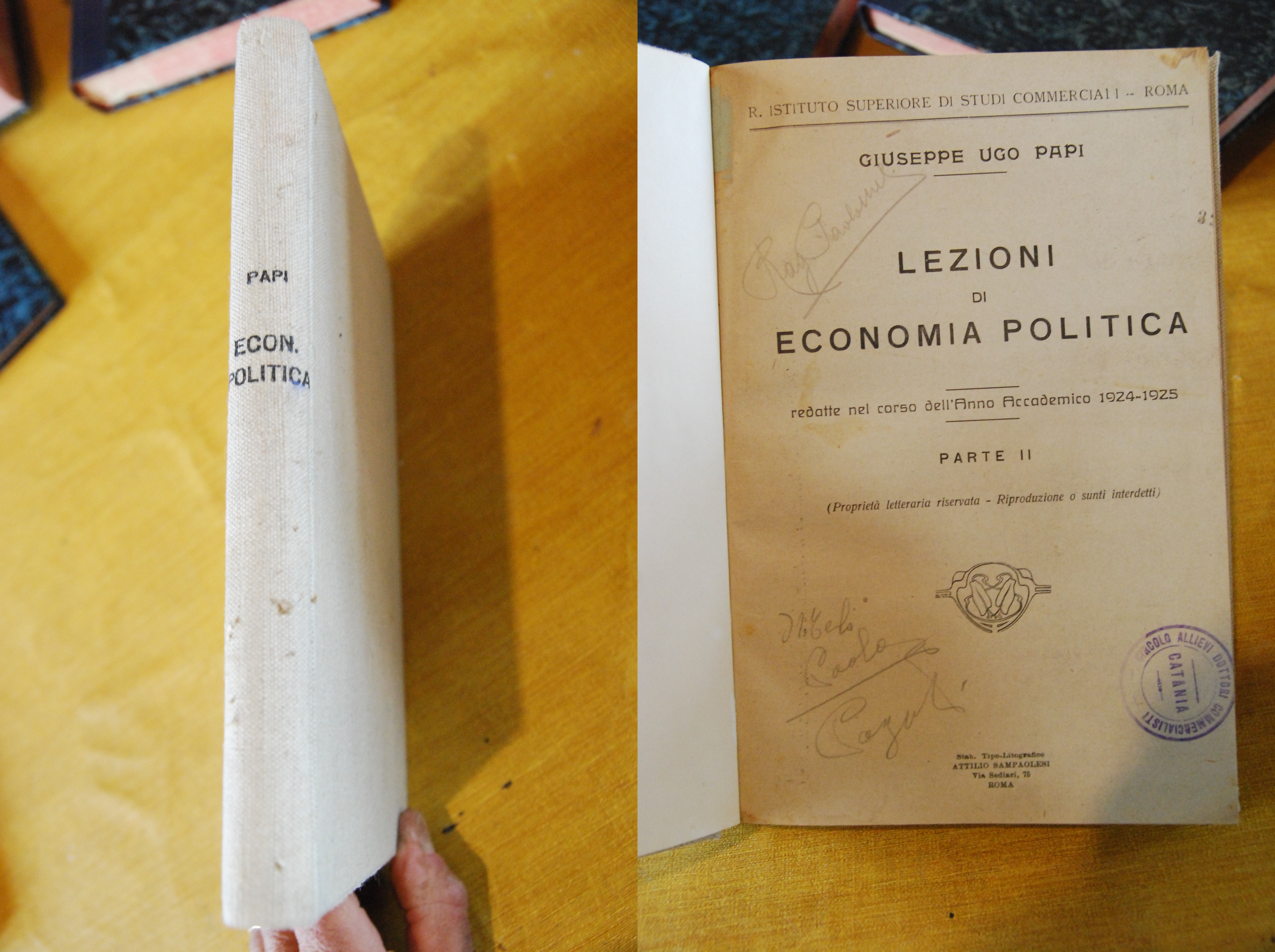 lezioni di economia politica