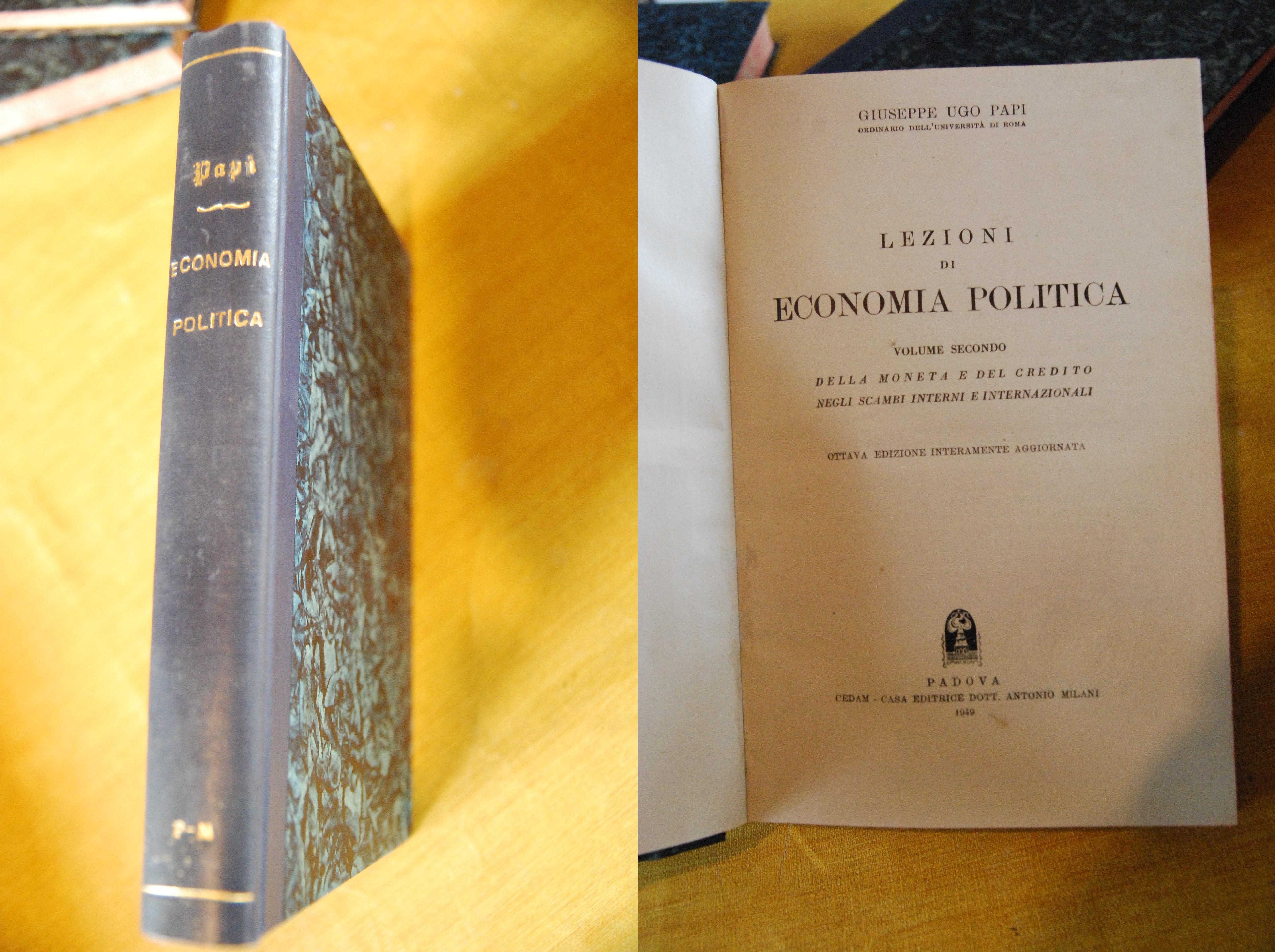 lezioni di economia politica vol. secondo della moneta e del …
