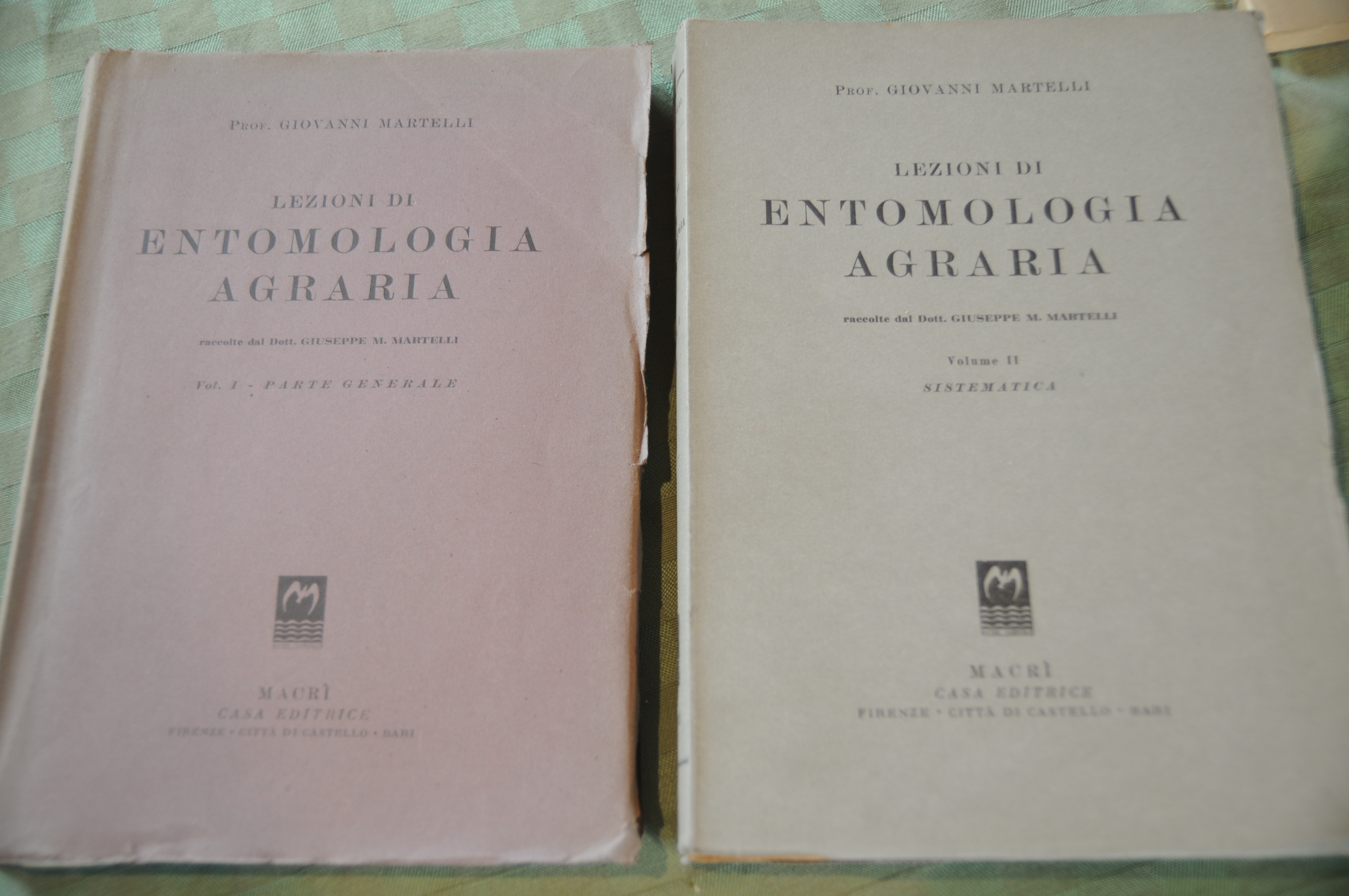 LEZIONI DI ENTOMOLOGIA AGRARIA 2 voll. parte generale e sistematica …