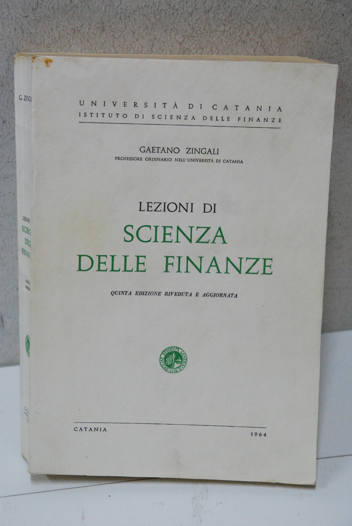 lezioni di scienza delle finanze