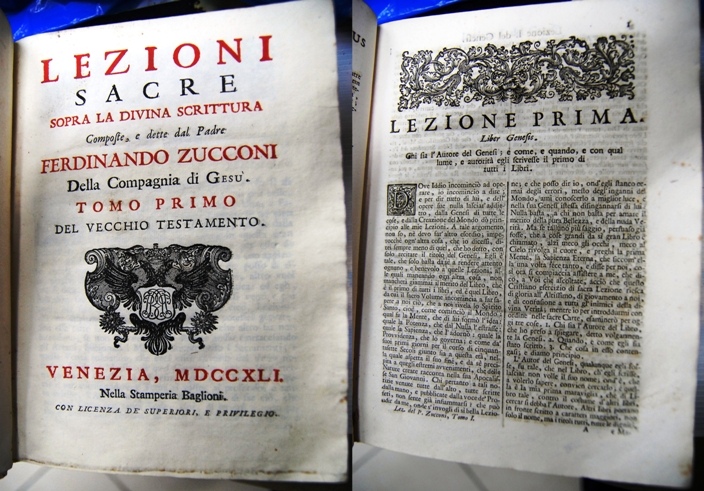 Lezioni sacre sopra la divina scrittura composte e dette dal …