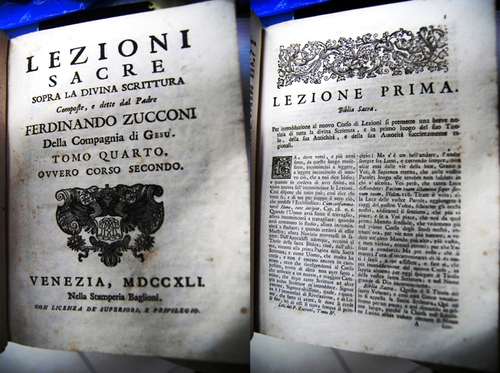 lezioni sacre sopra la divina scrittura composte e dette dal …