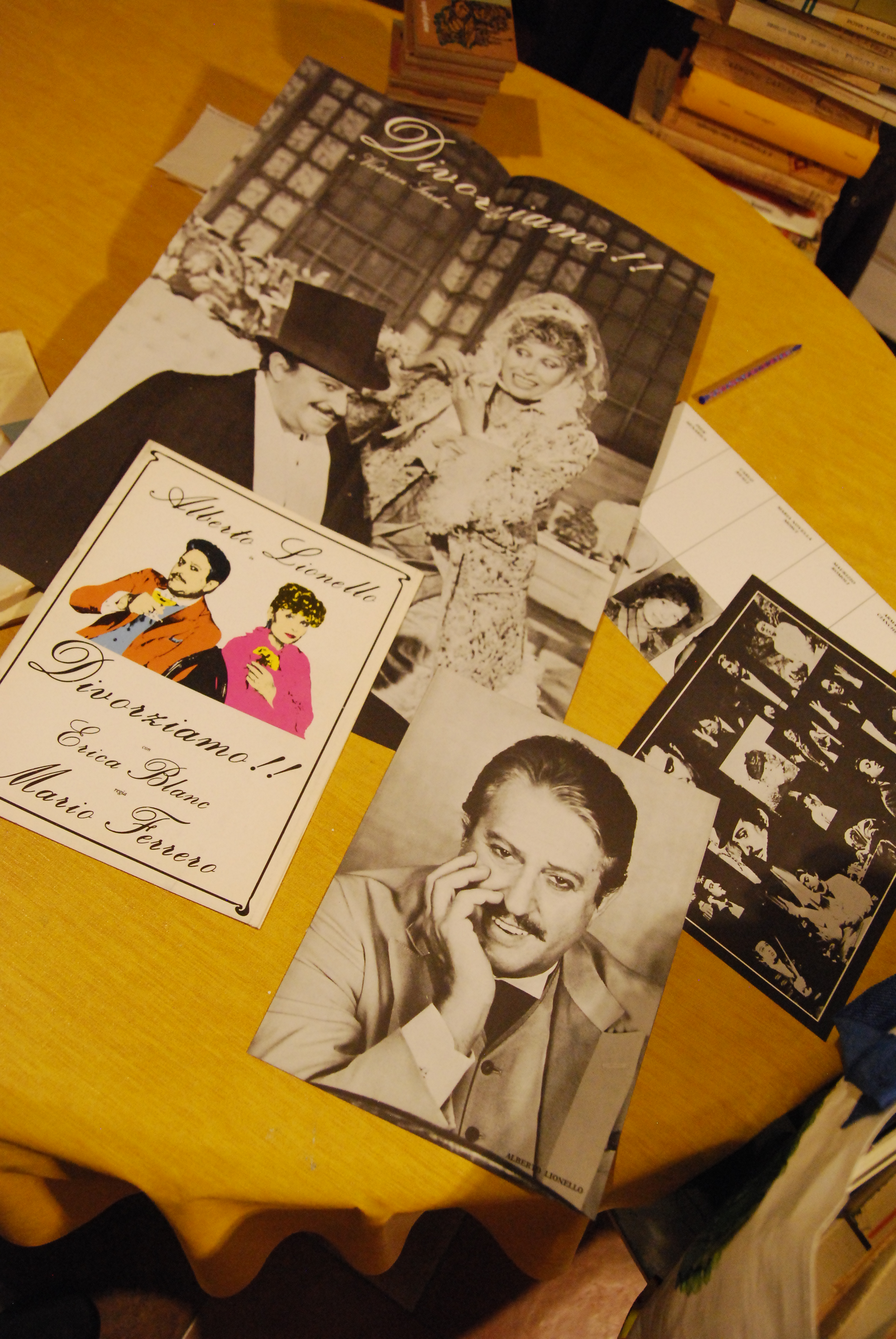 libretto commedia mario ferrero divorziamo con erica blanc foto e …