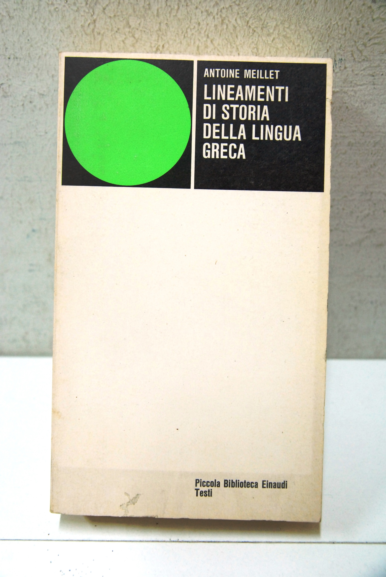 Lineamenti di storia della lingua greca