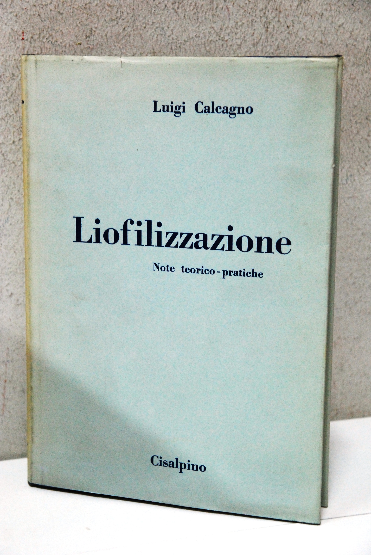 liofilizzazione note teorico pratiche NUOVO