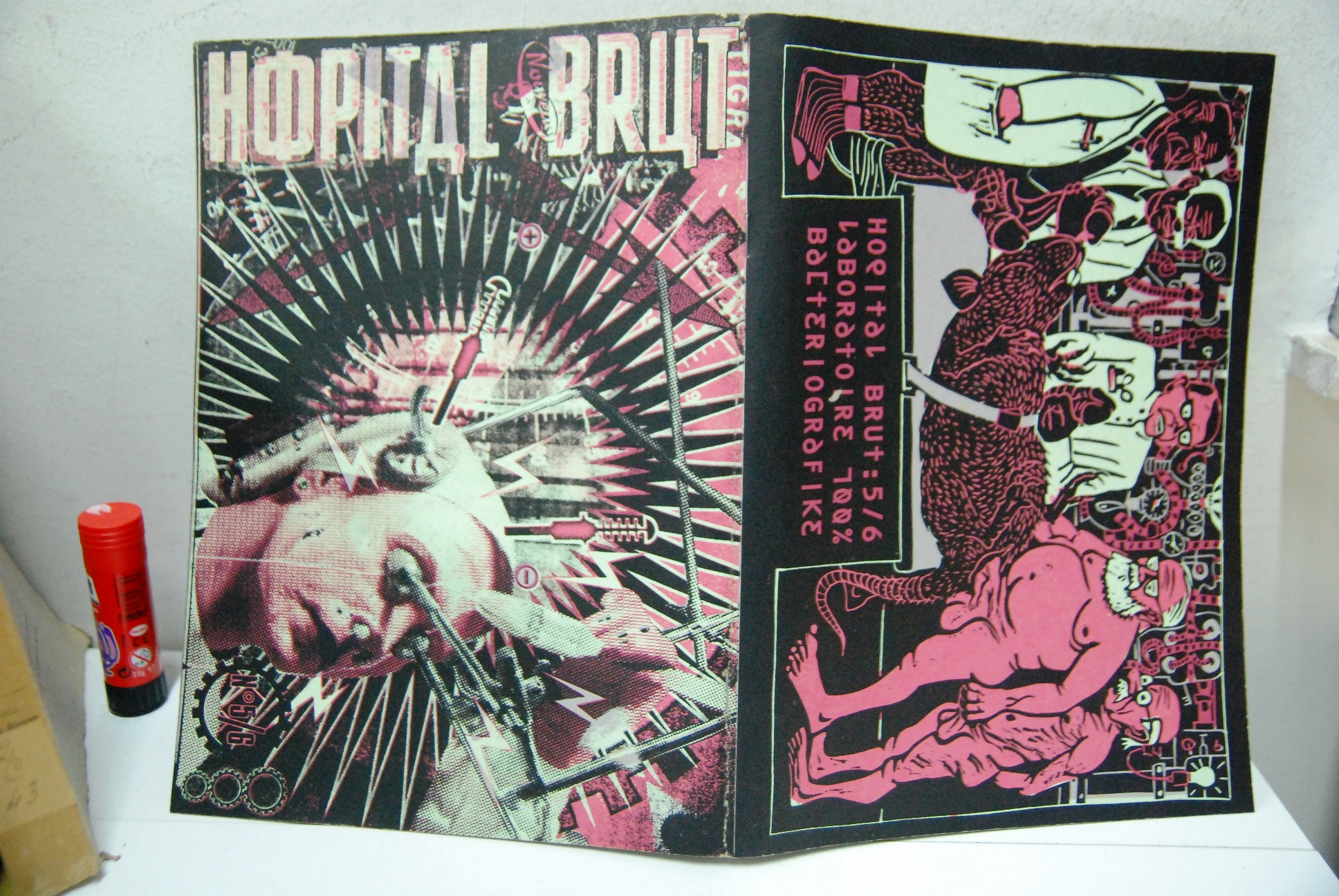 Livre Collectif D'artistes Blanquet HOPITAL BRUT 5 6 Le Dernier …