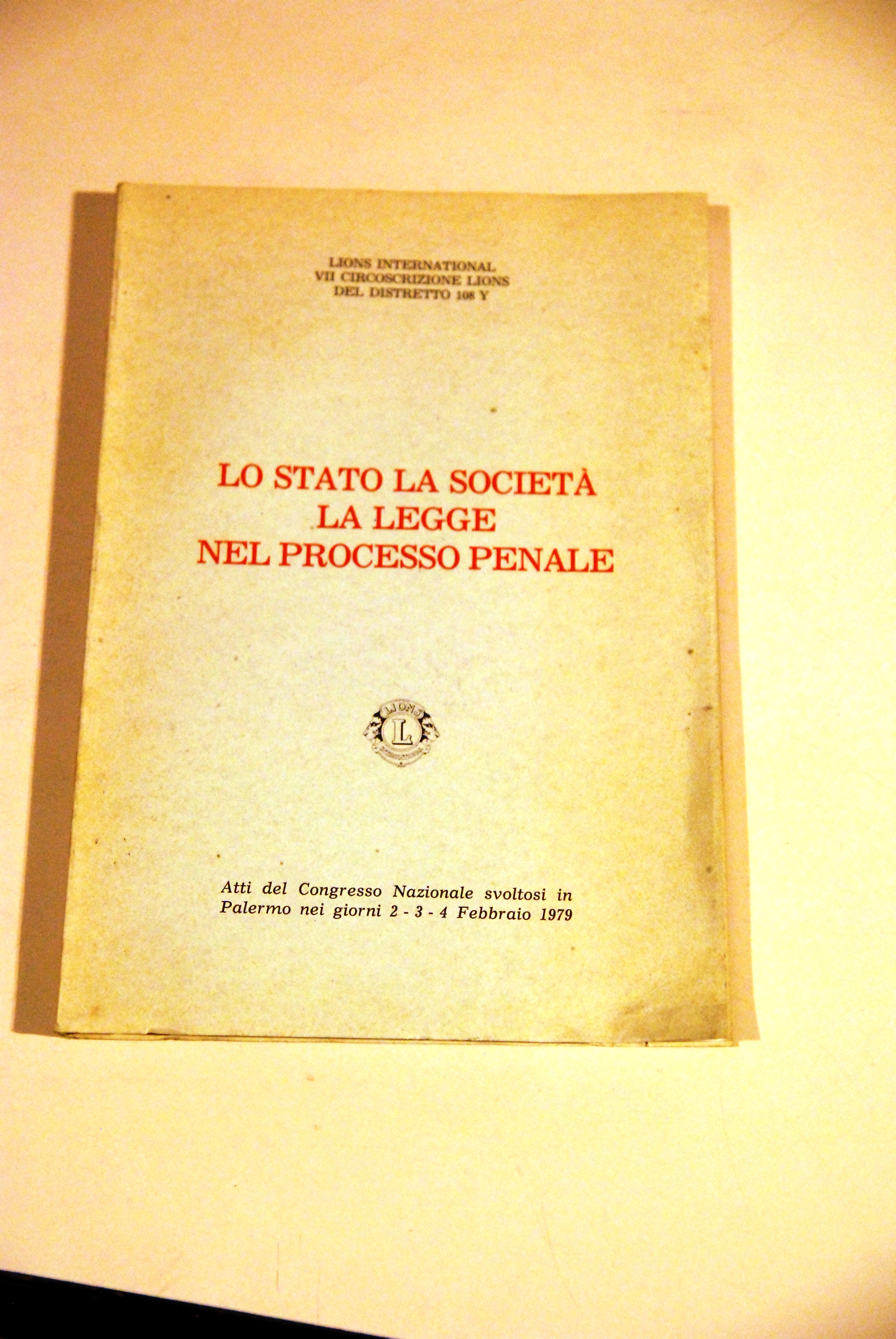 lo stato la società la legge nel processo penale NUOVO