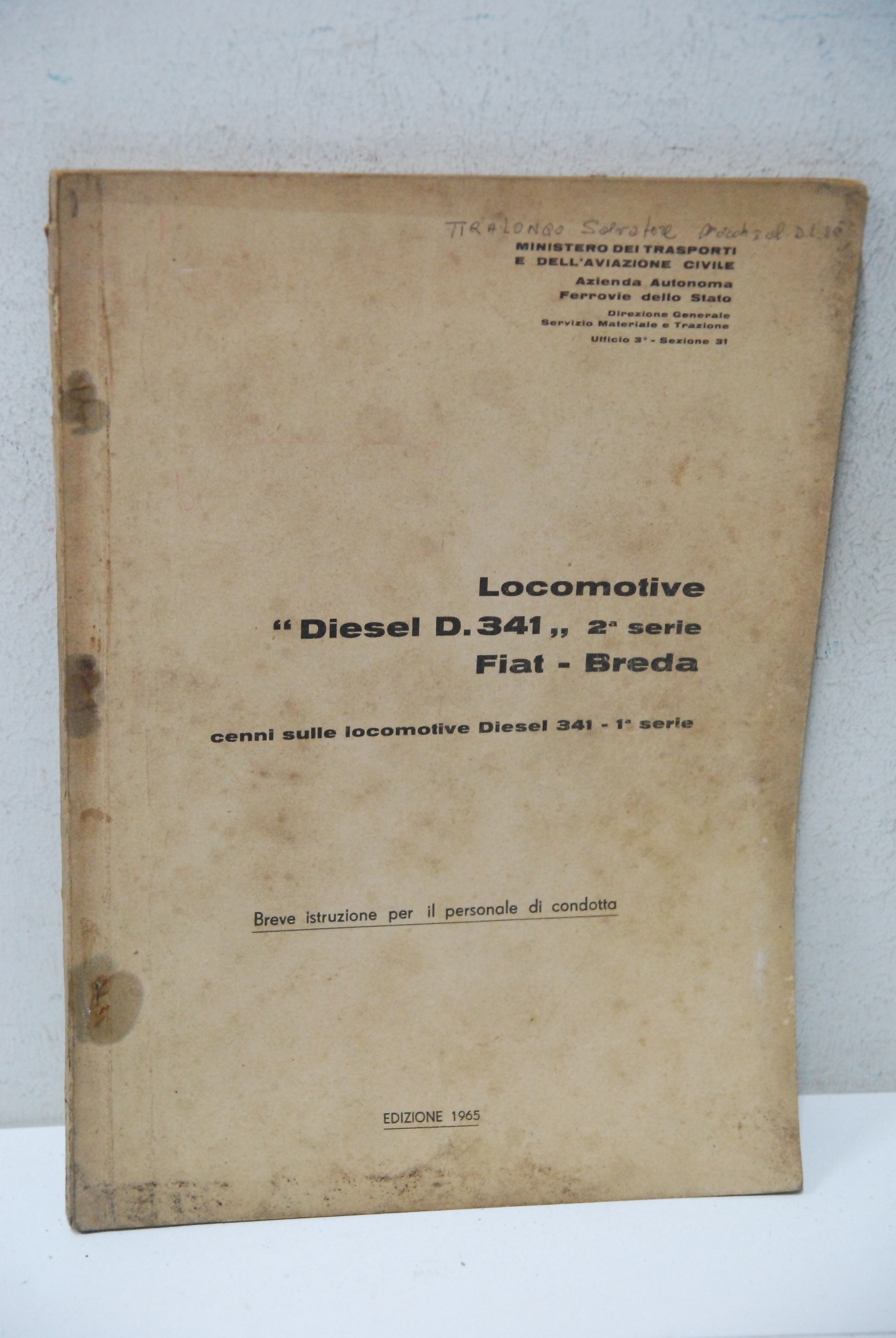 locomotive diesel 341 2 serie fiat breda cenni sulle 1 …