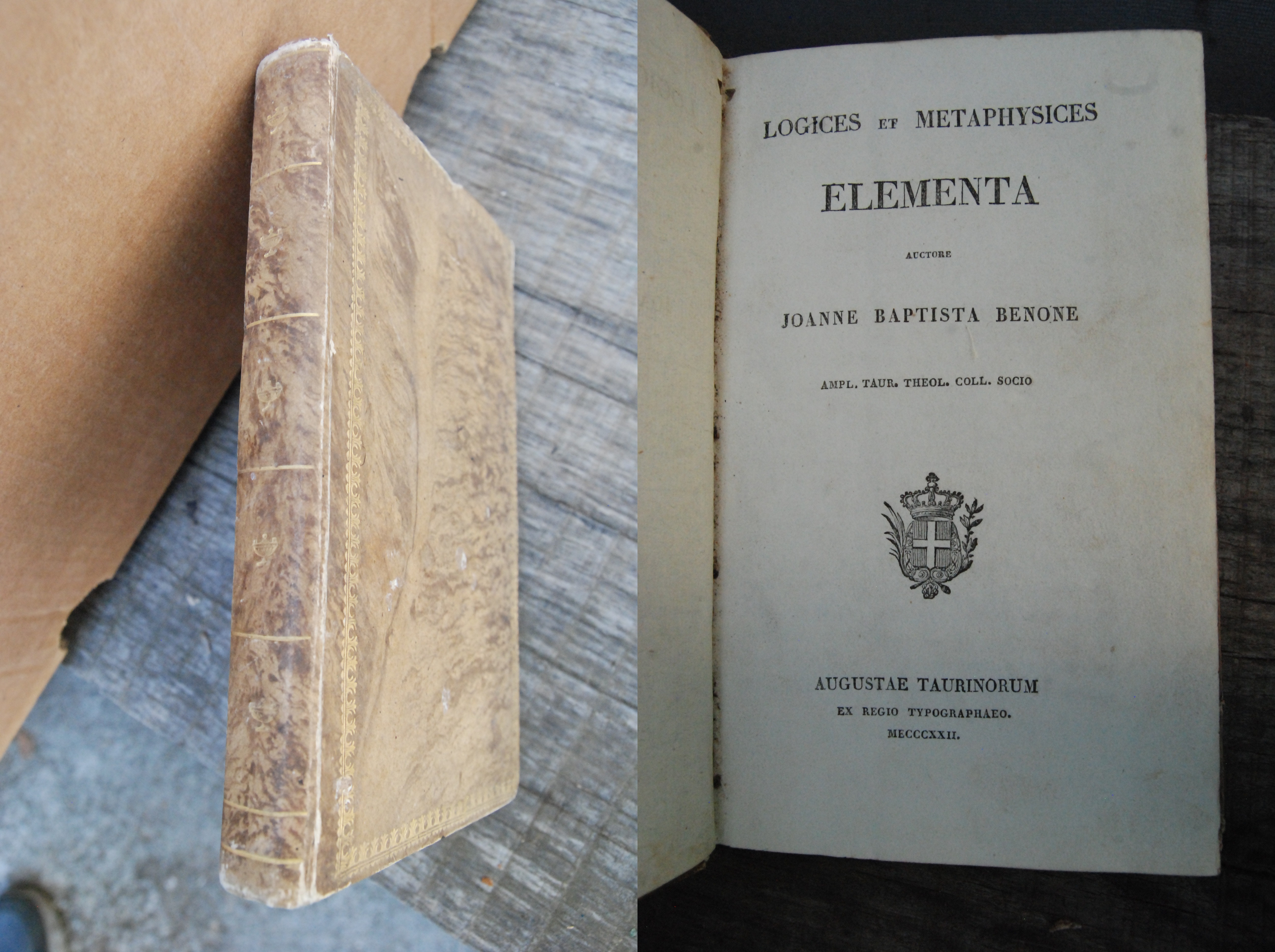 LOGICES ET METAPHYSICES ELEMENTA nuovissimo 1 ed.