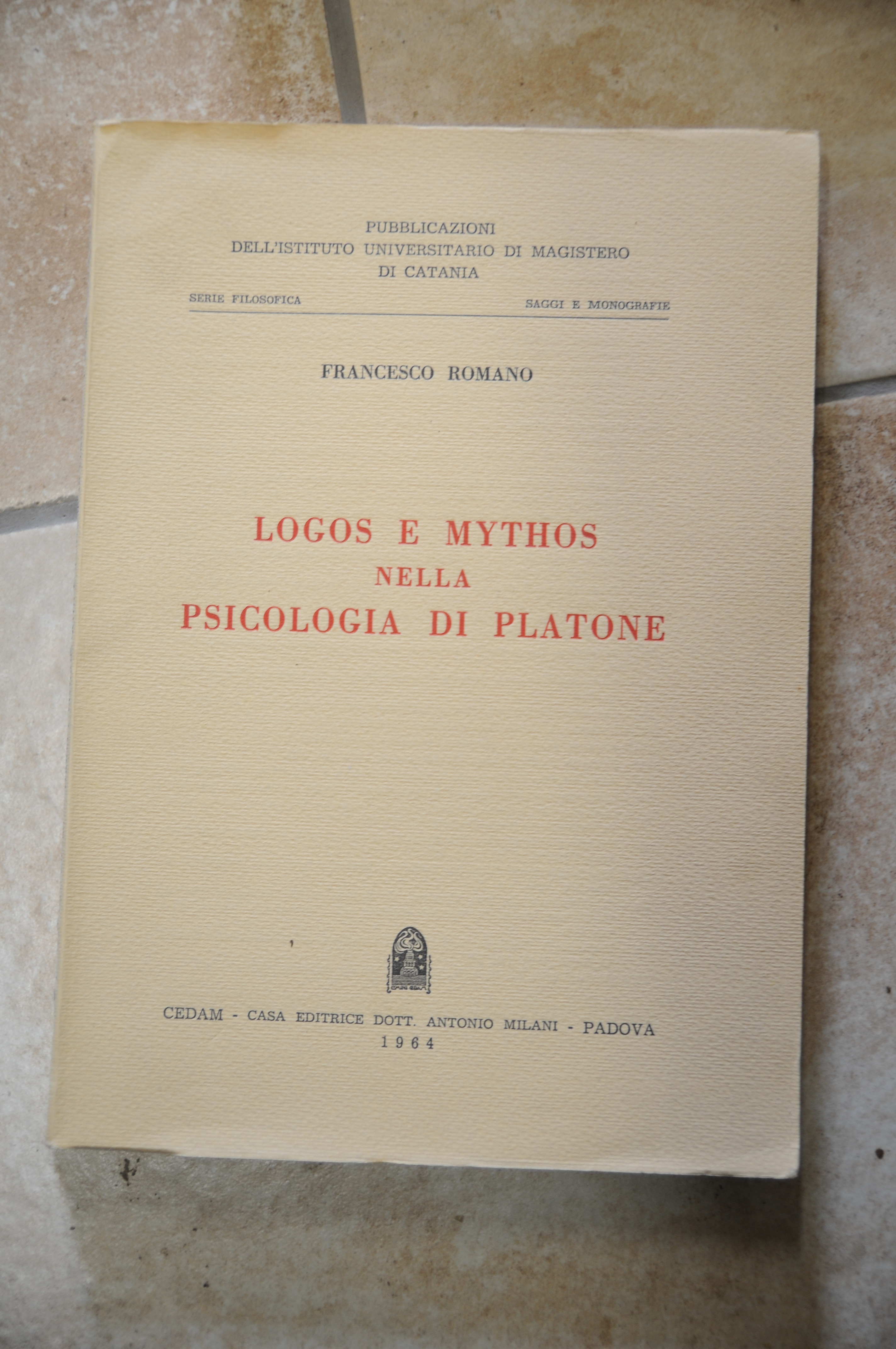 logos e mythos nella psicologia di platone NUOVISSIMO