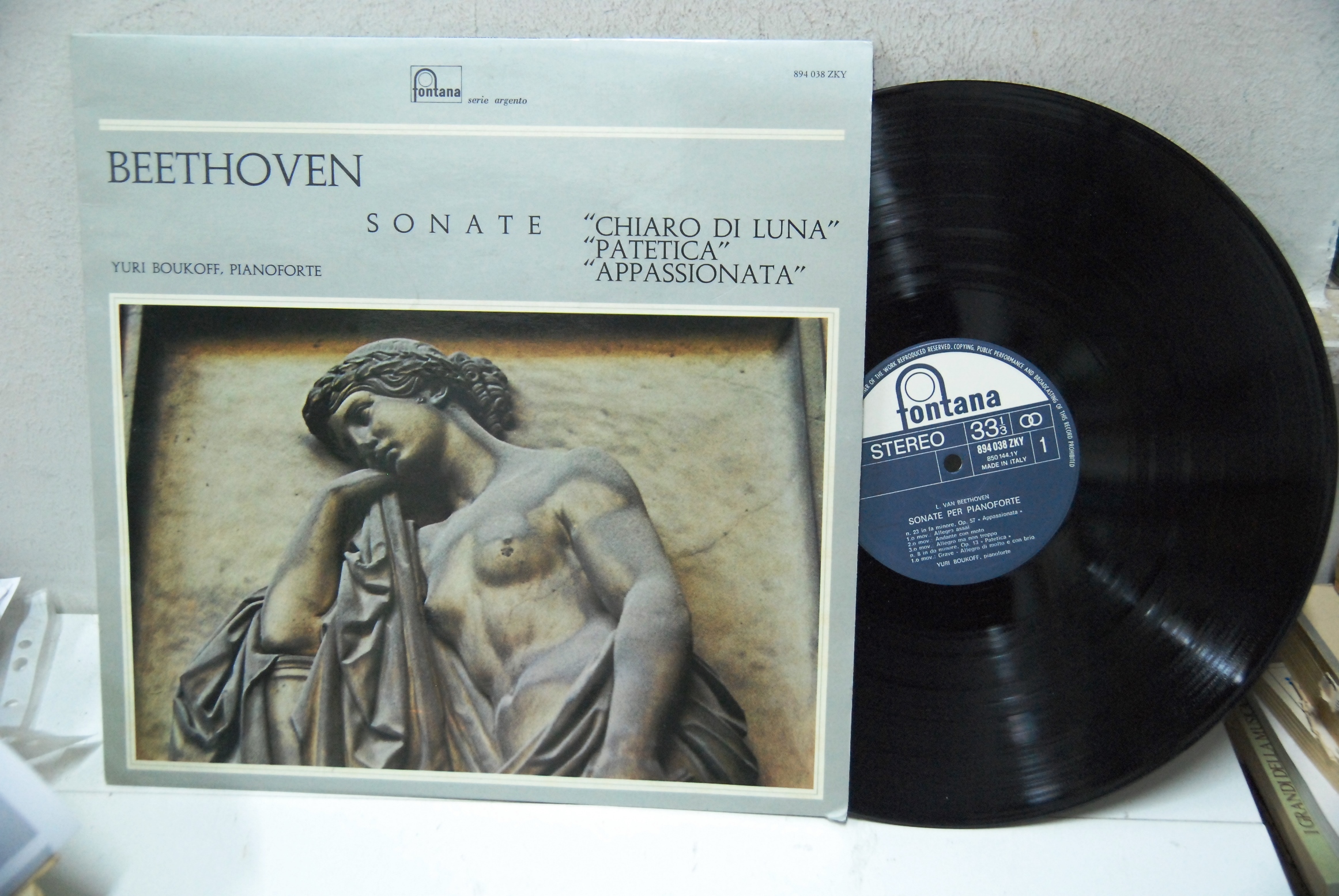 lp vinile 33 giri sonate chiaro di luna PATETICA APASSIONATA …