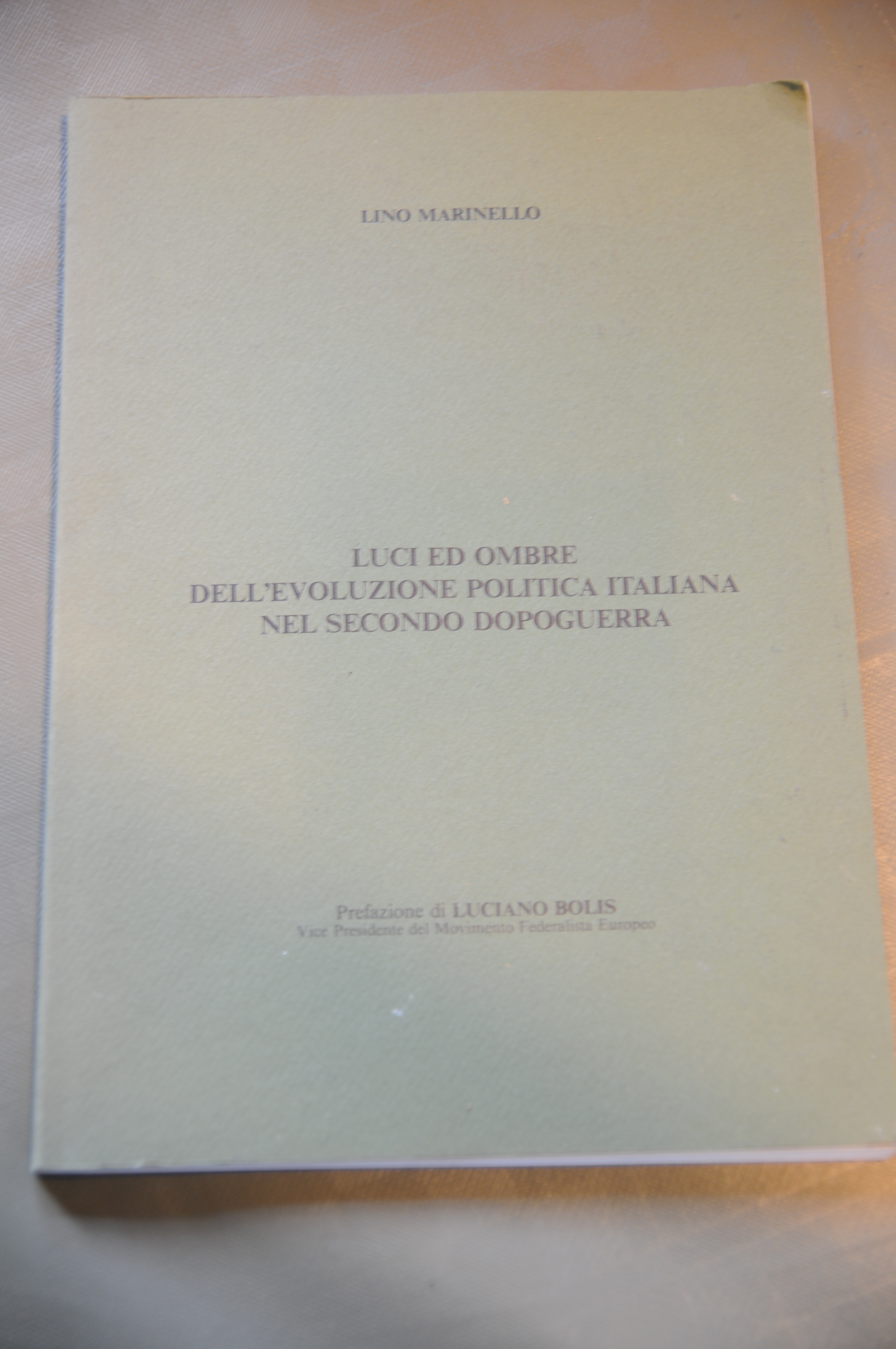 luci ed ombre dell'evoluzione politica italiana nel secondo dopoguerra NUOVO