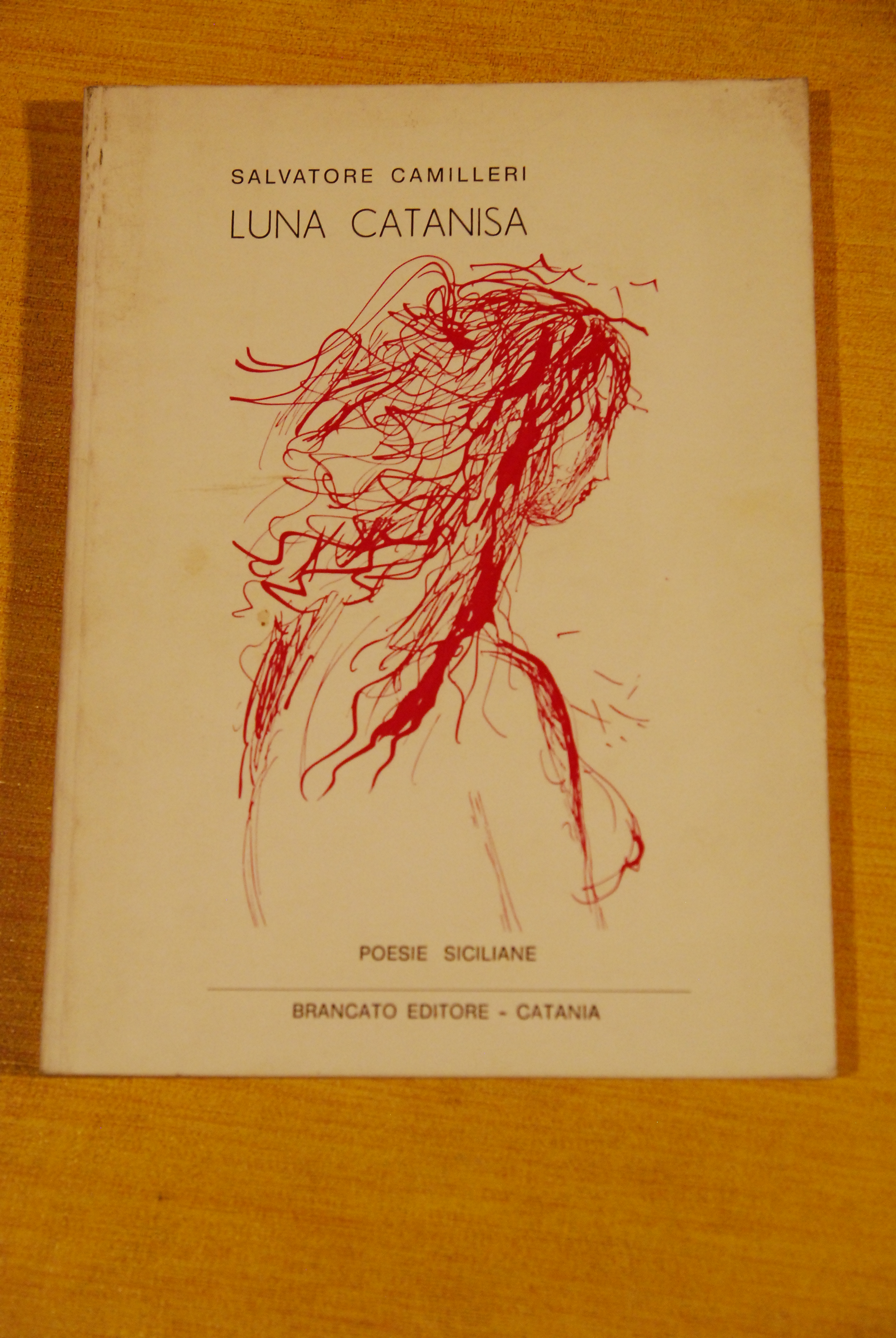 luna catanisa autografato dall'autore con dedica