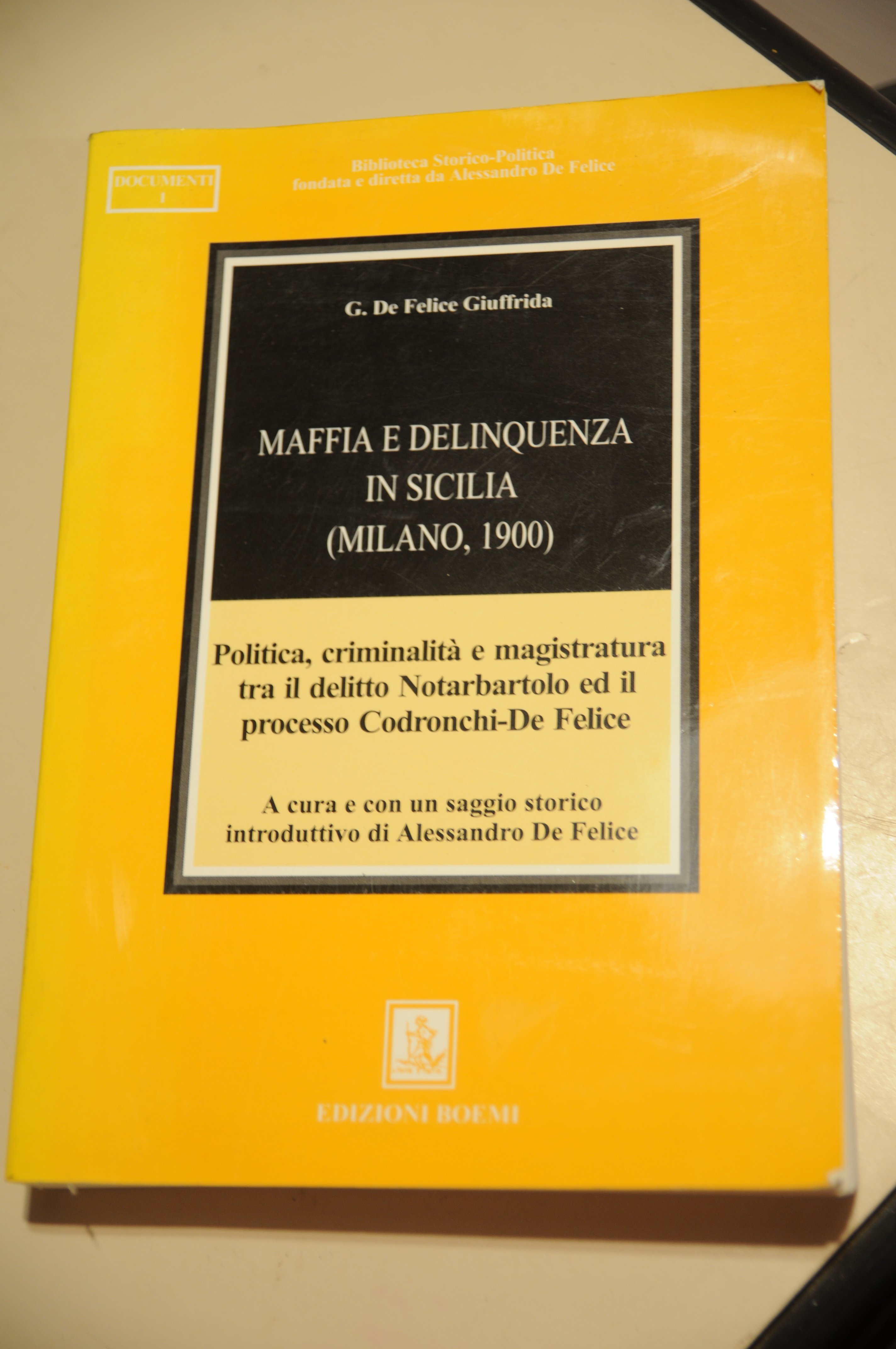 MAFFIA e delinquenza in sicilia NUOVISSIMO