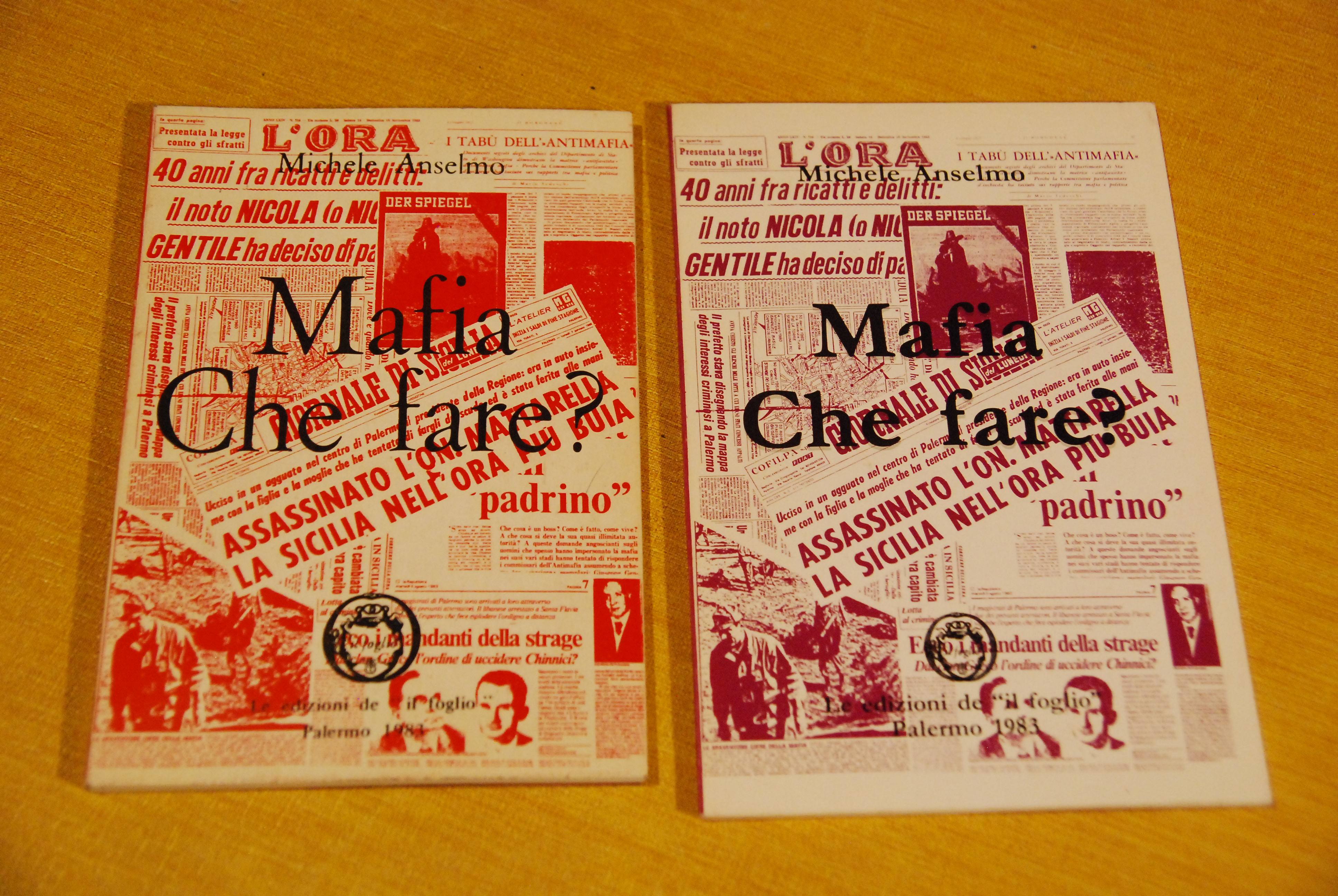 mafia che fare un vol. con aggiunte