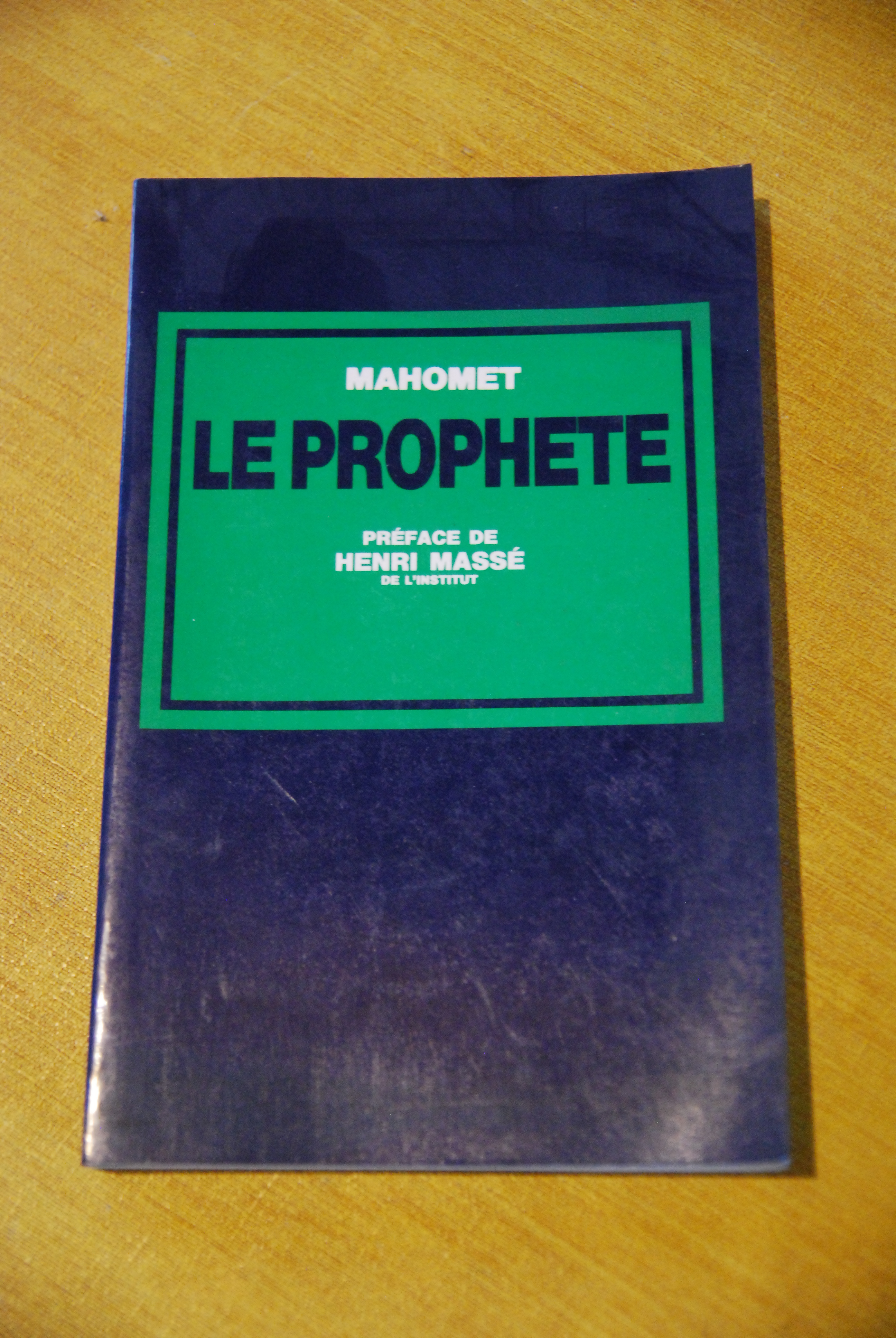 mahomet le prophete preface de henri masse' NUOVO